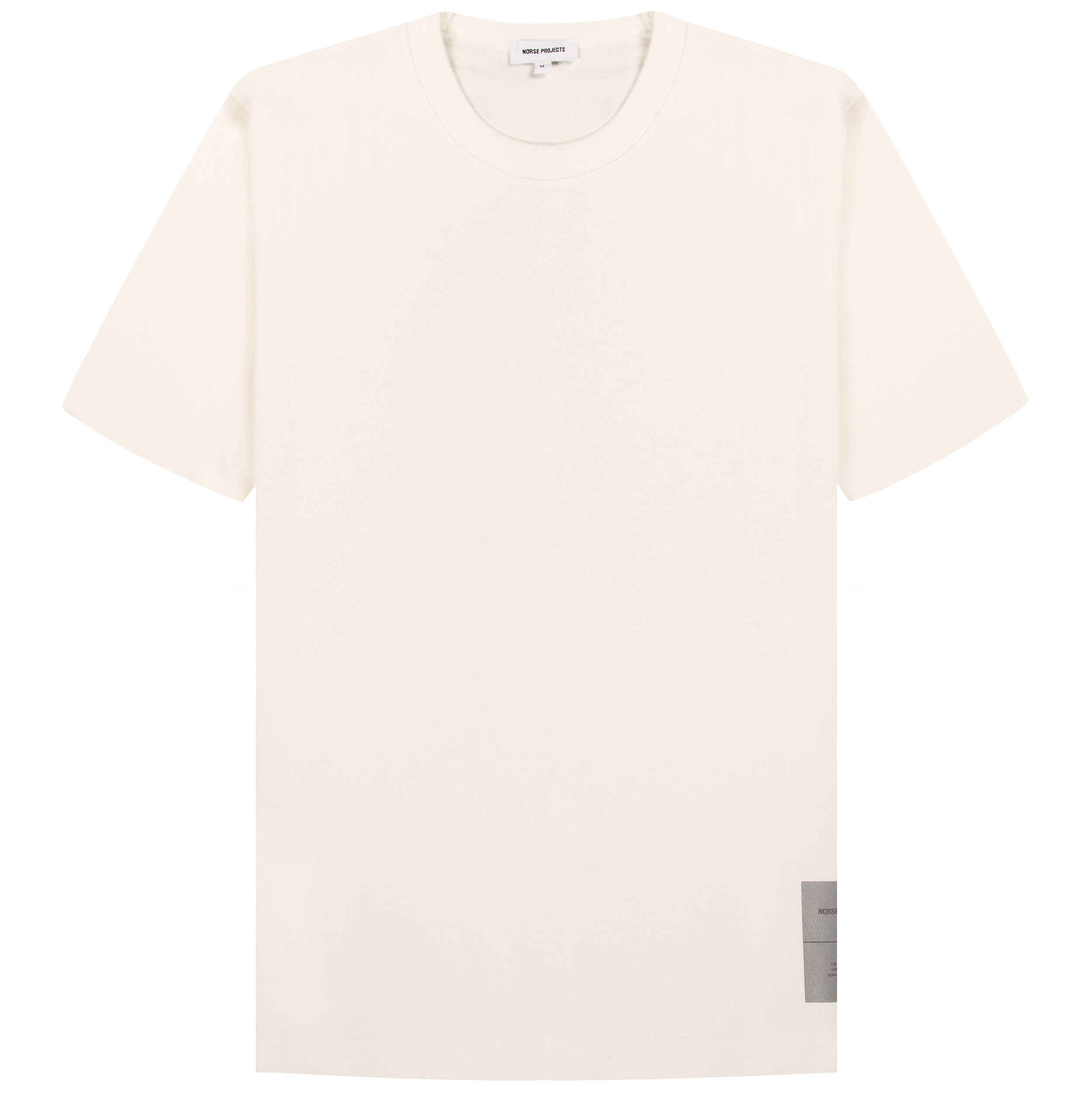 Norse Projects Holger Tab Series Reflective SS T-Shirt White