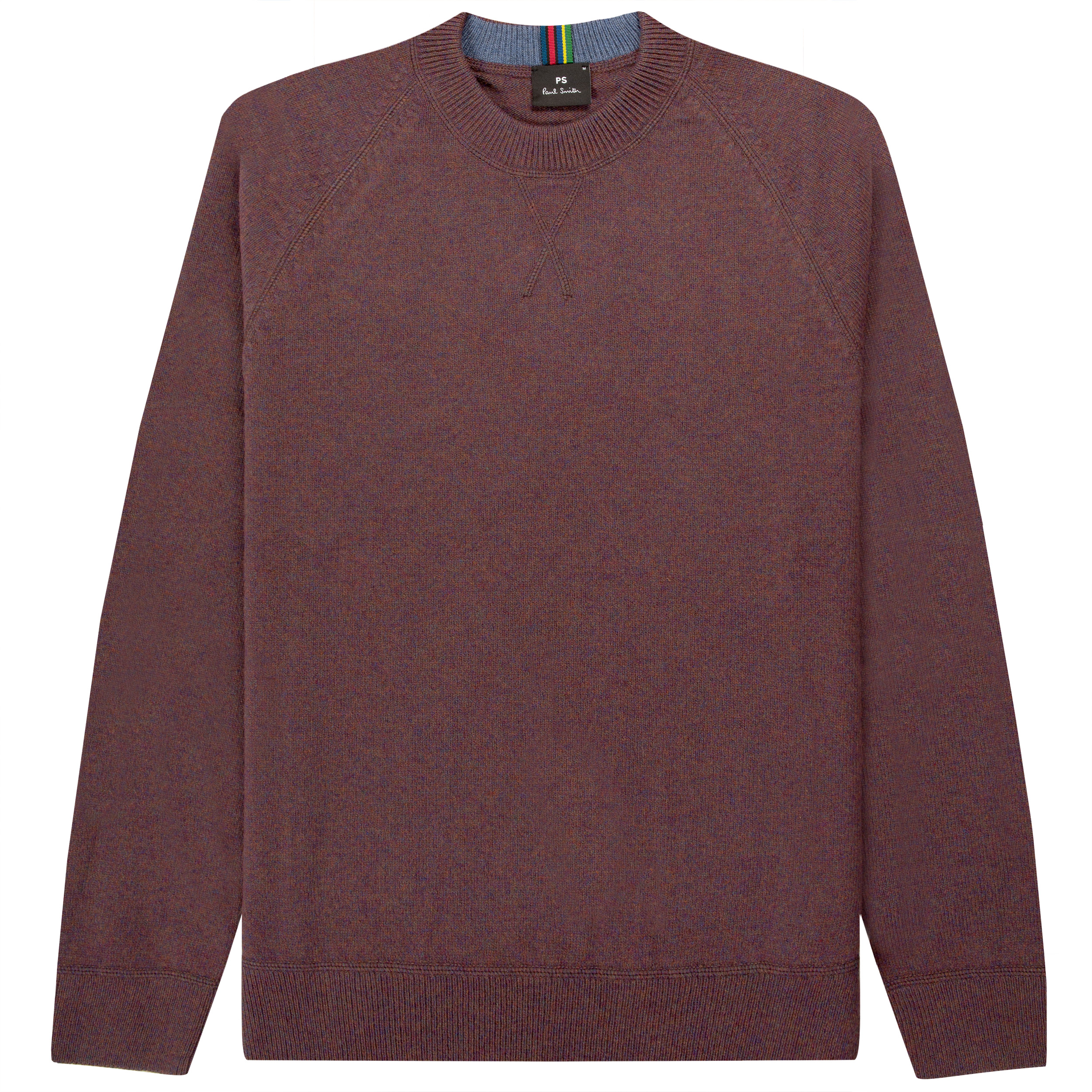 Paul Smith PS Merino Wool Crewneck Sweater Light Purple