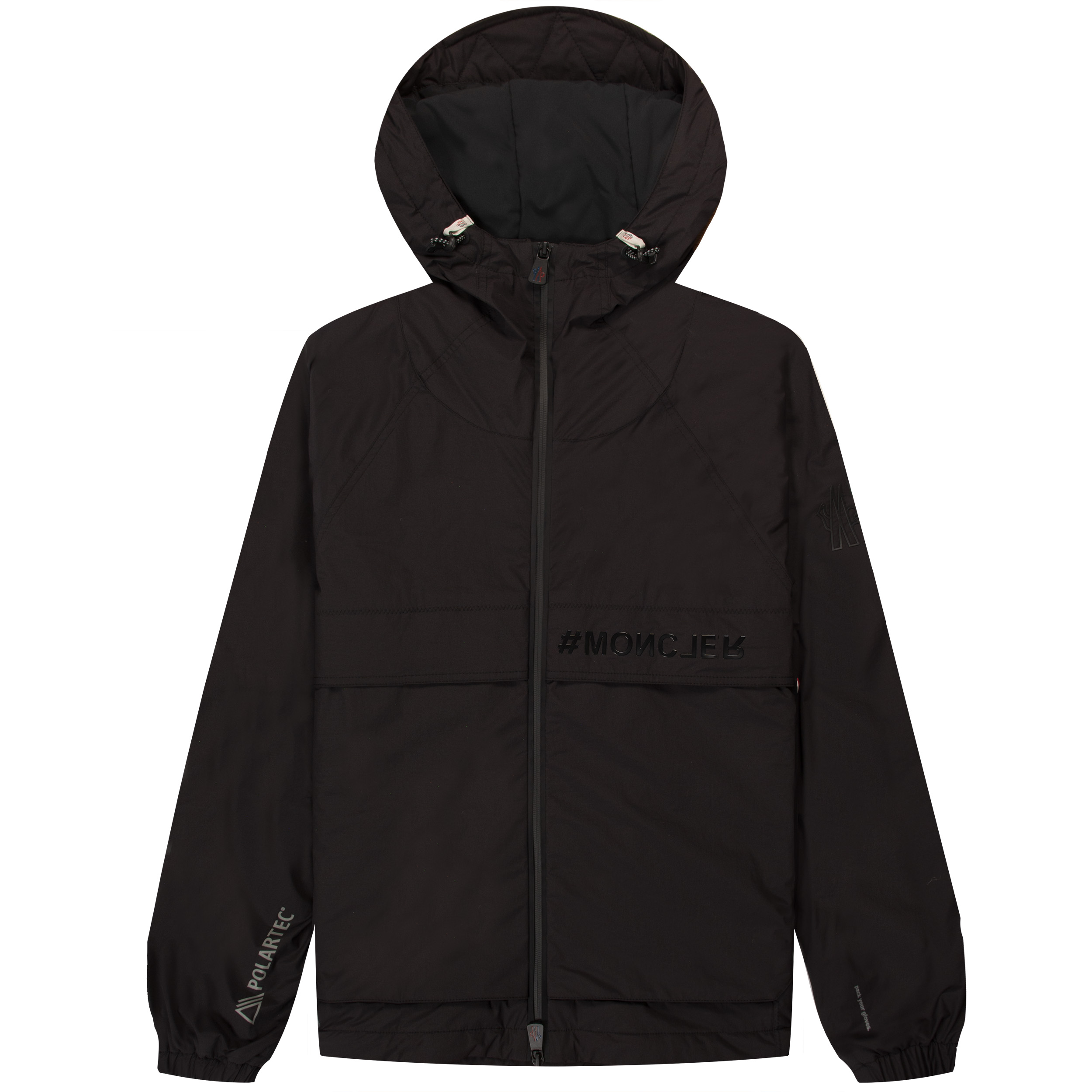 Moncler Grenoble Foret Hooded Jacket Black