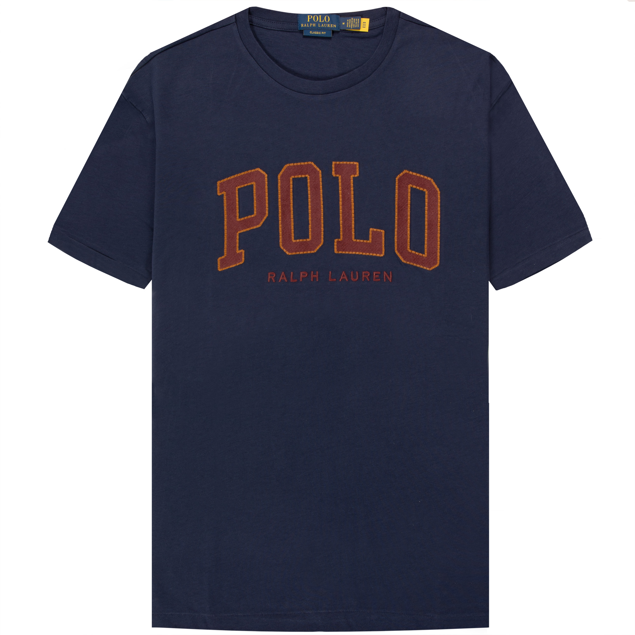 Polo Ralph Lauren Polo College Logo T-Shirt Cruise Navy