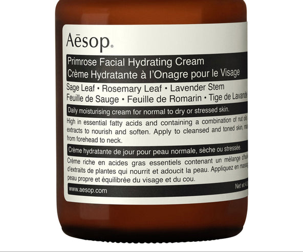Aesop Primrose Facial Hydrating Cream 120mL