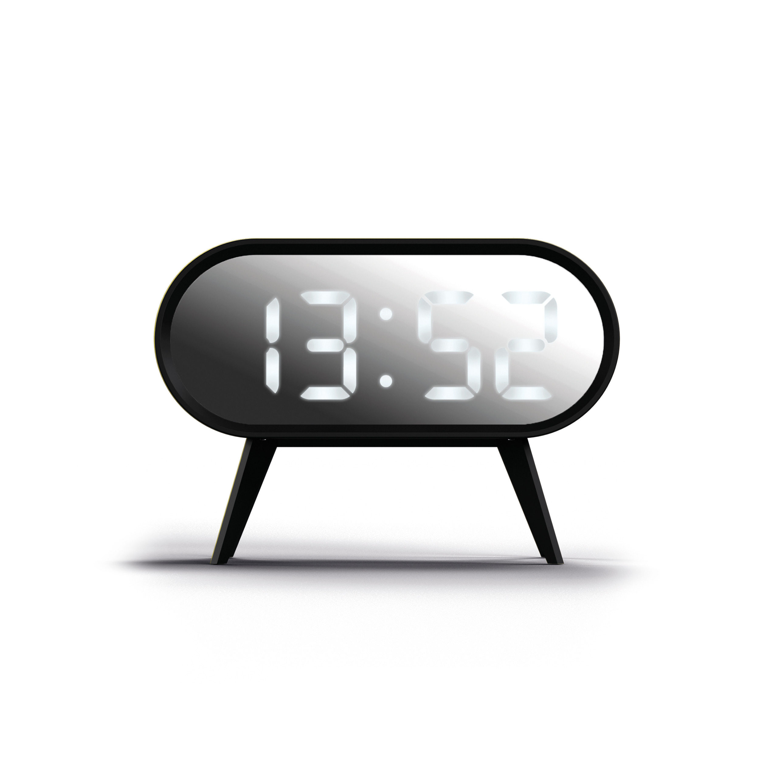 NEWGATE ’Cyborg Digital’ LED Clock Black