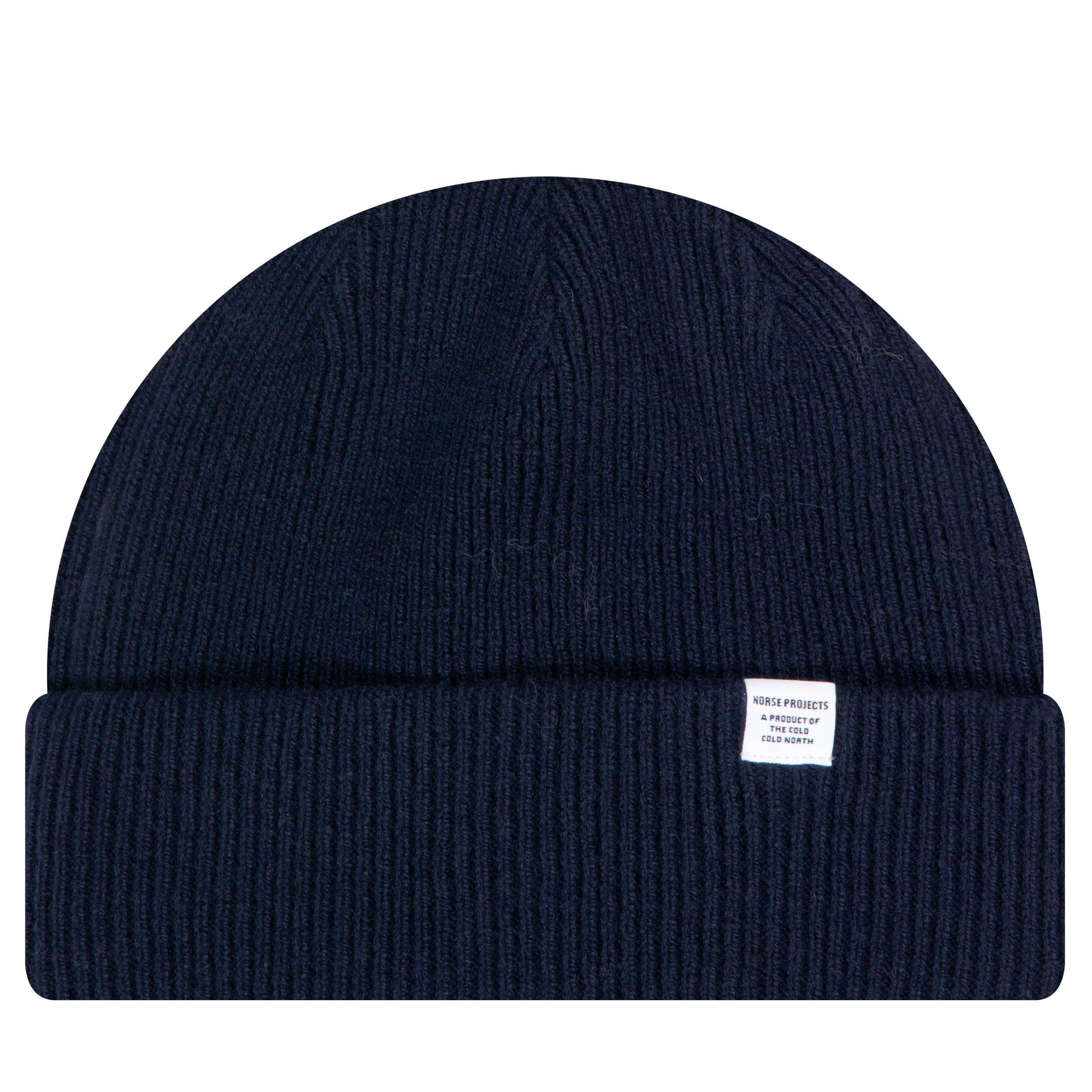 Norse Projects ’Knitted’ Beanie Dark Navy