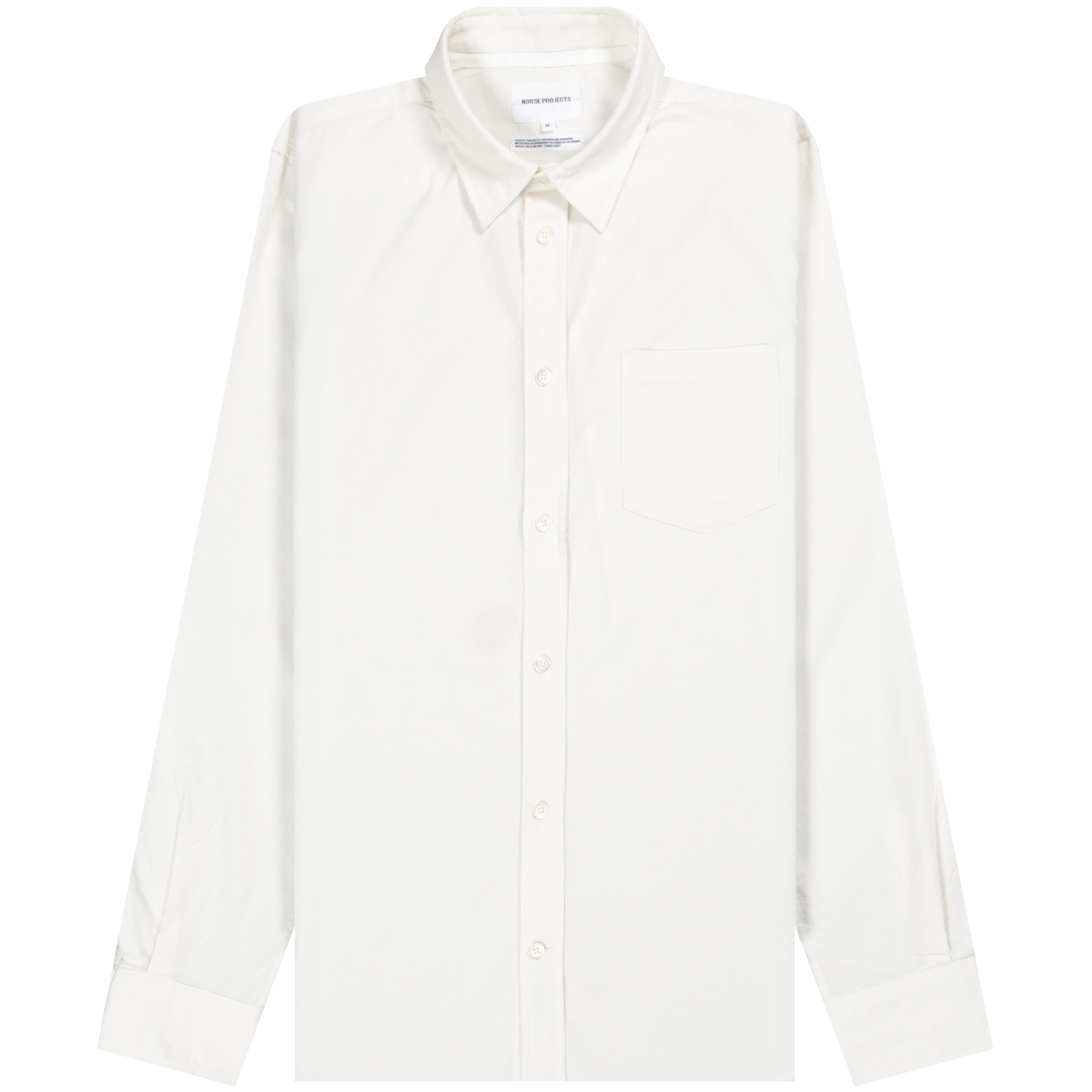 Norse Projects ’Osvald’ Corduroy Shirt Oatmeal