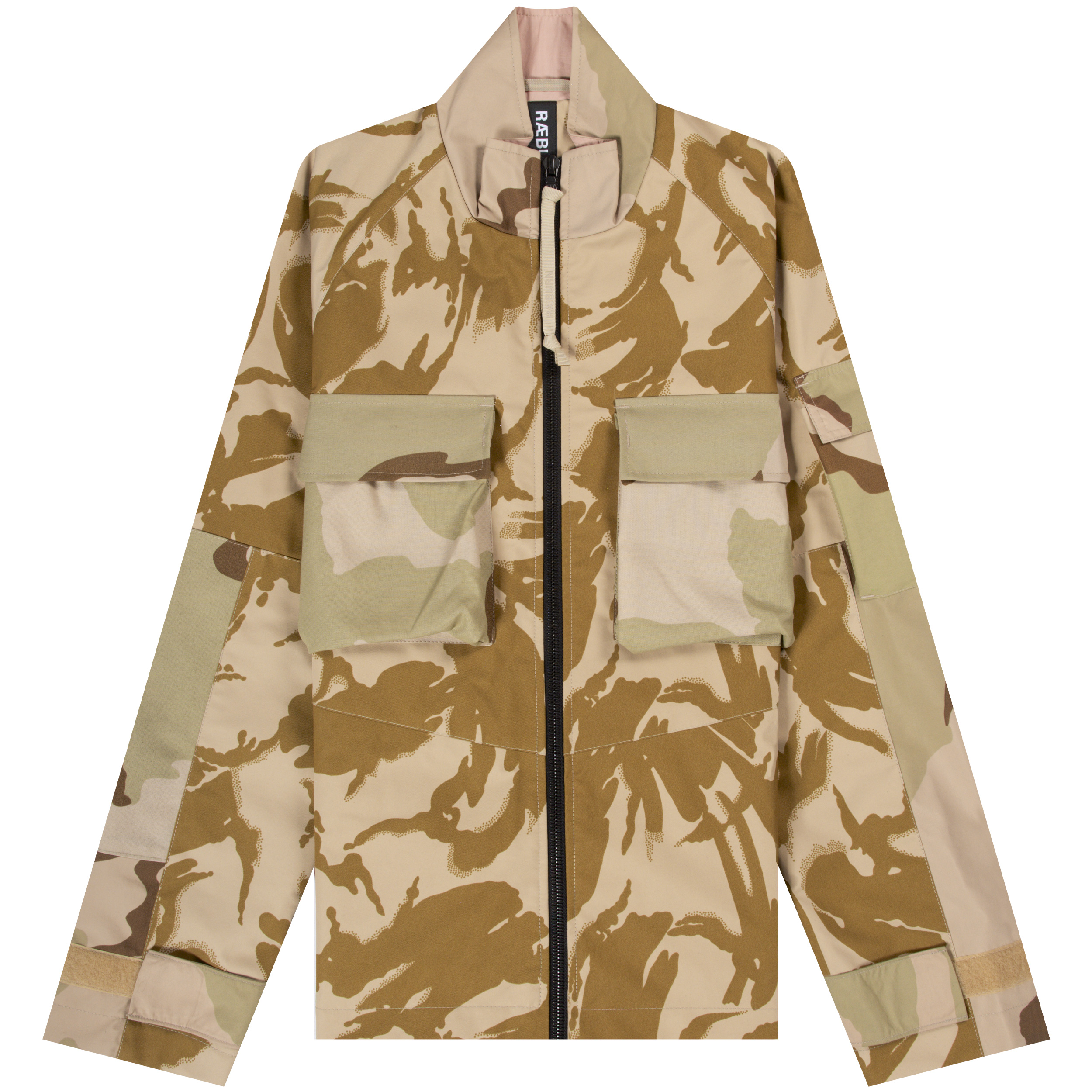 RAEBURN ’Conceal Blouson’ Full Zip Jacket Desert Camo