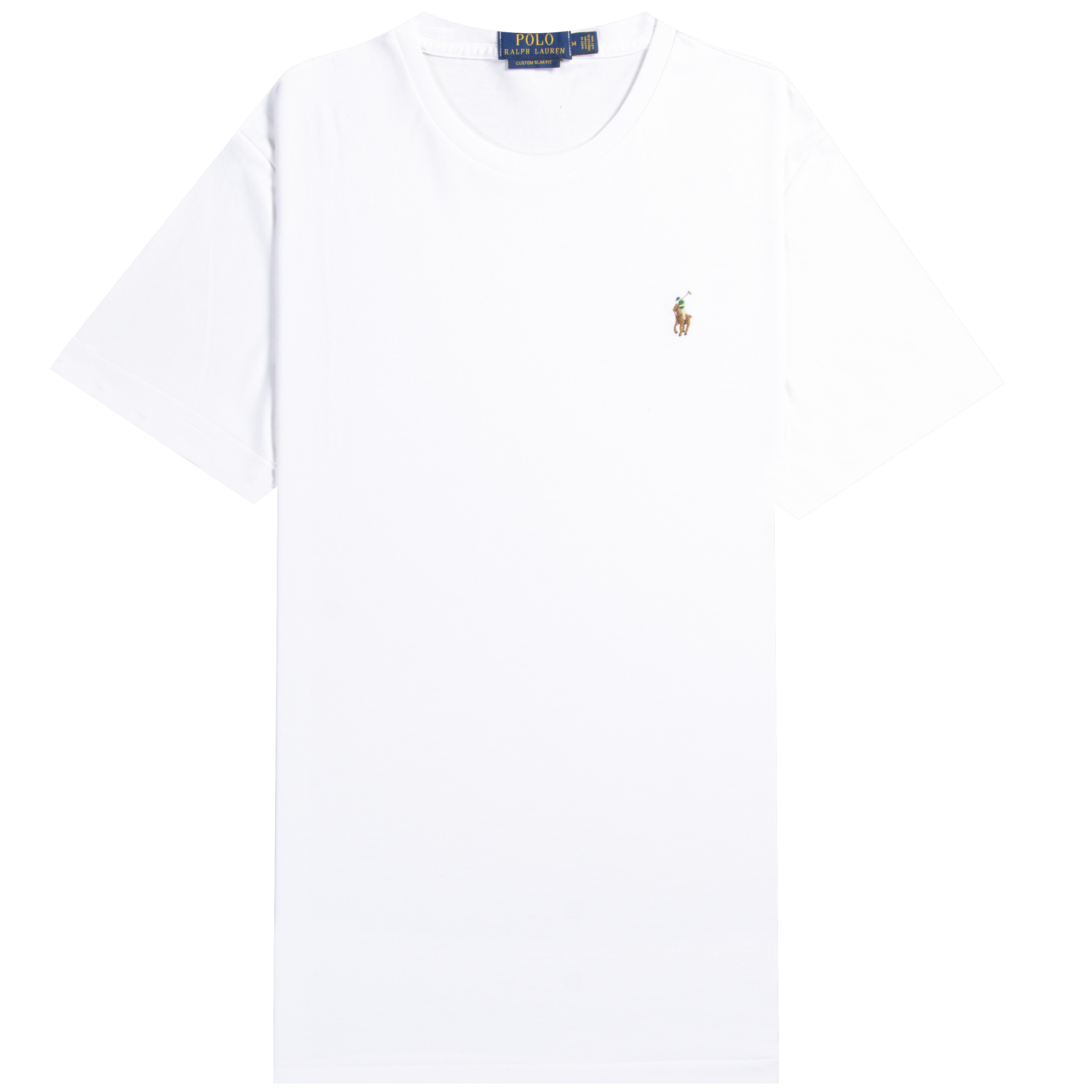 Polo Ralph Lauren Custom Slim Soft Touch T-Shirt White