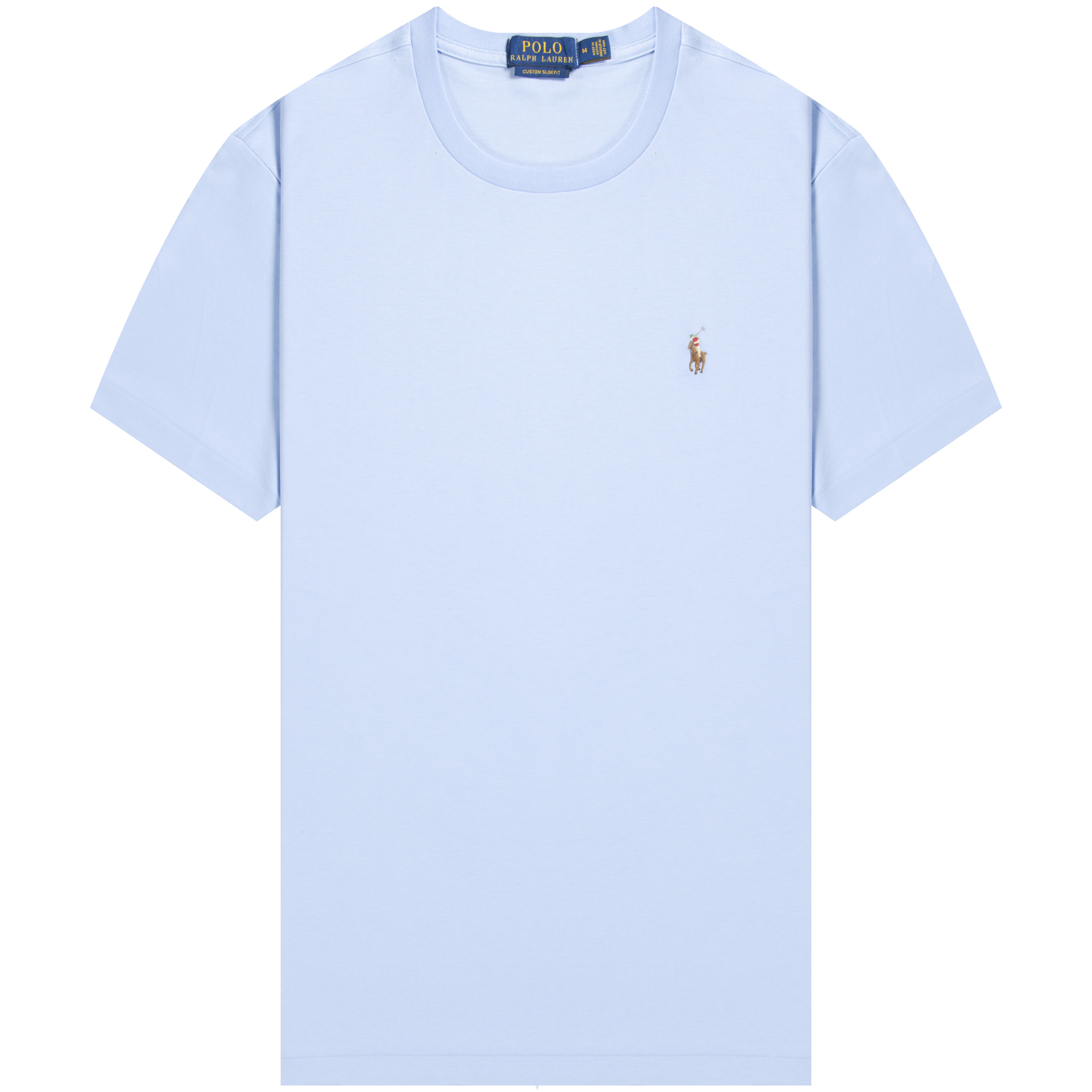 Polo Ralph Lauren ’Custom Slim’ Soft Touch T-Shirt Sky Blue