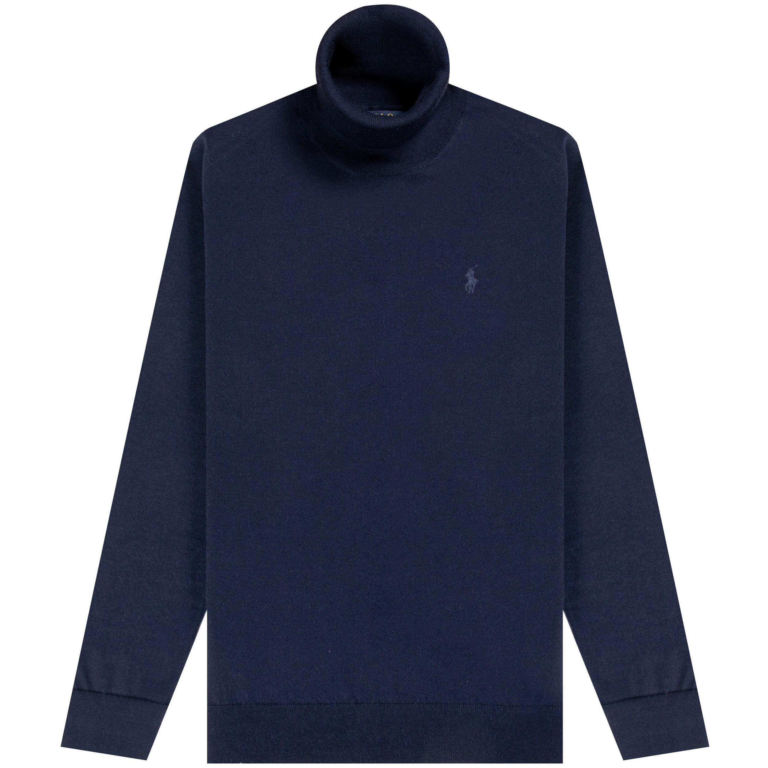 Polo Ralph Lauren ’LS Roll Neck’ Knit Blue