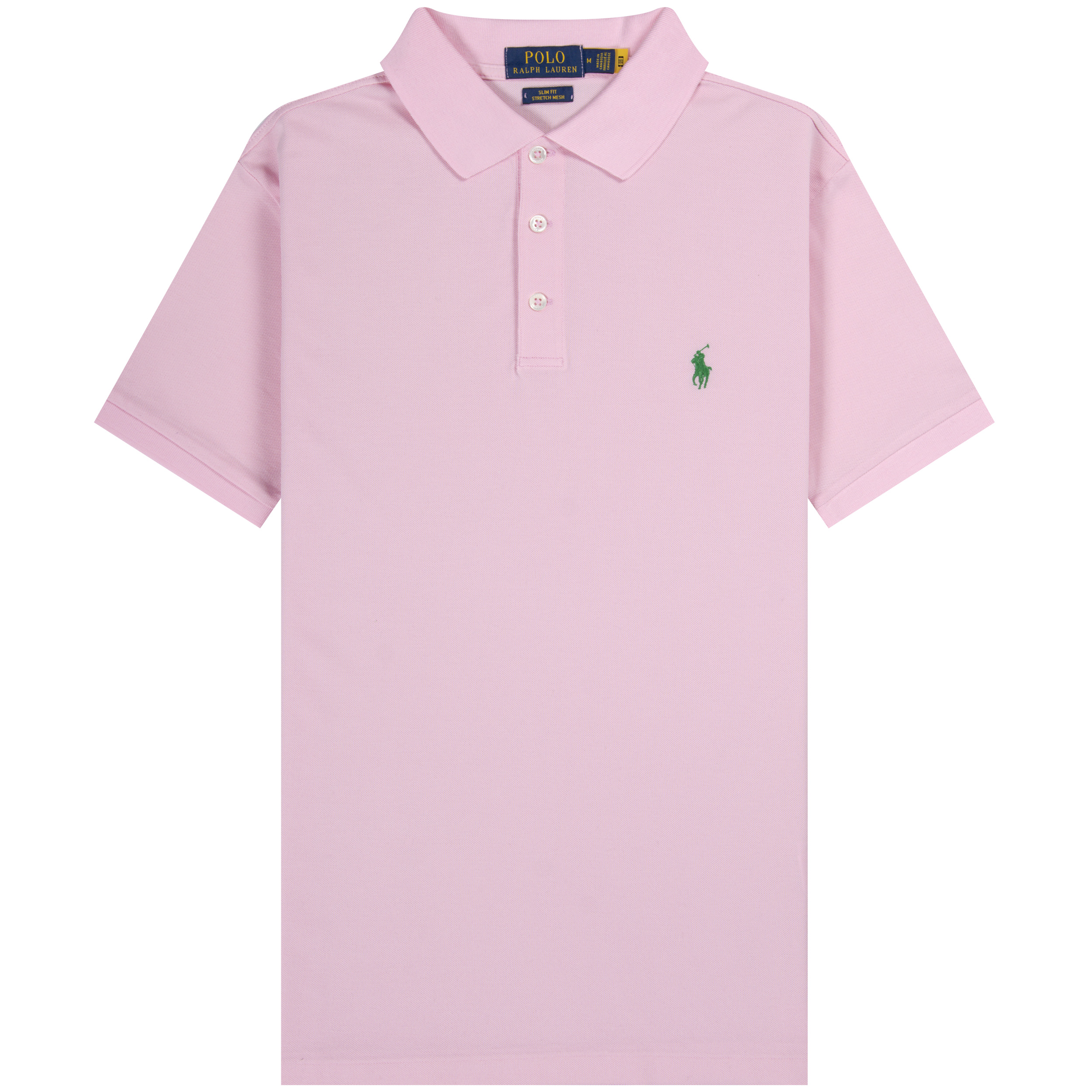 Polo Ralph Lauren ’Stretch Mesh’ Slim Fit Polo Pink