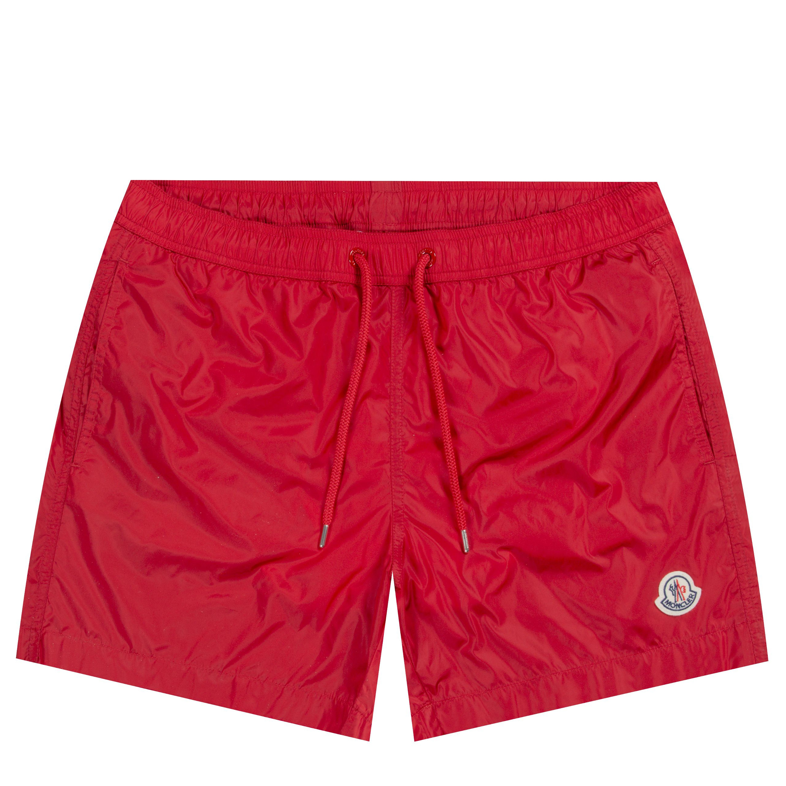 Moncler 'Nylon' Swim Shorts Red