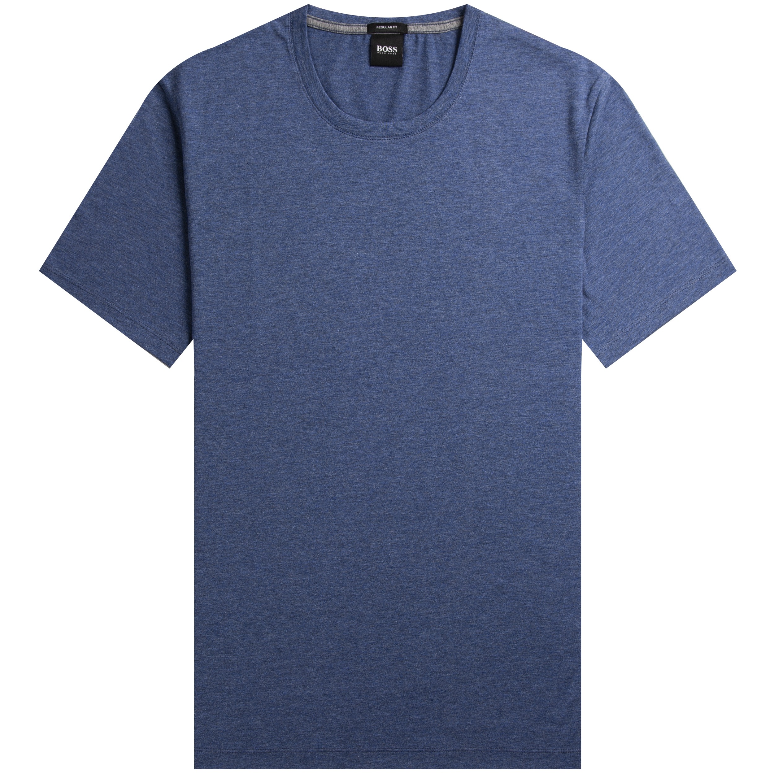 HUGO BOSS 'Tilburt 55' Melange T-Shirt Open Blue