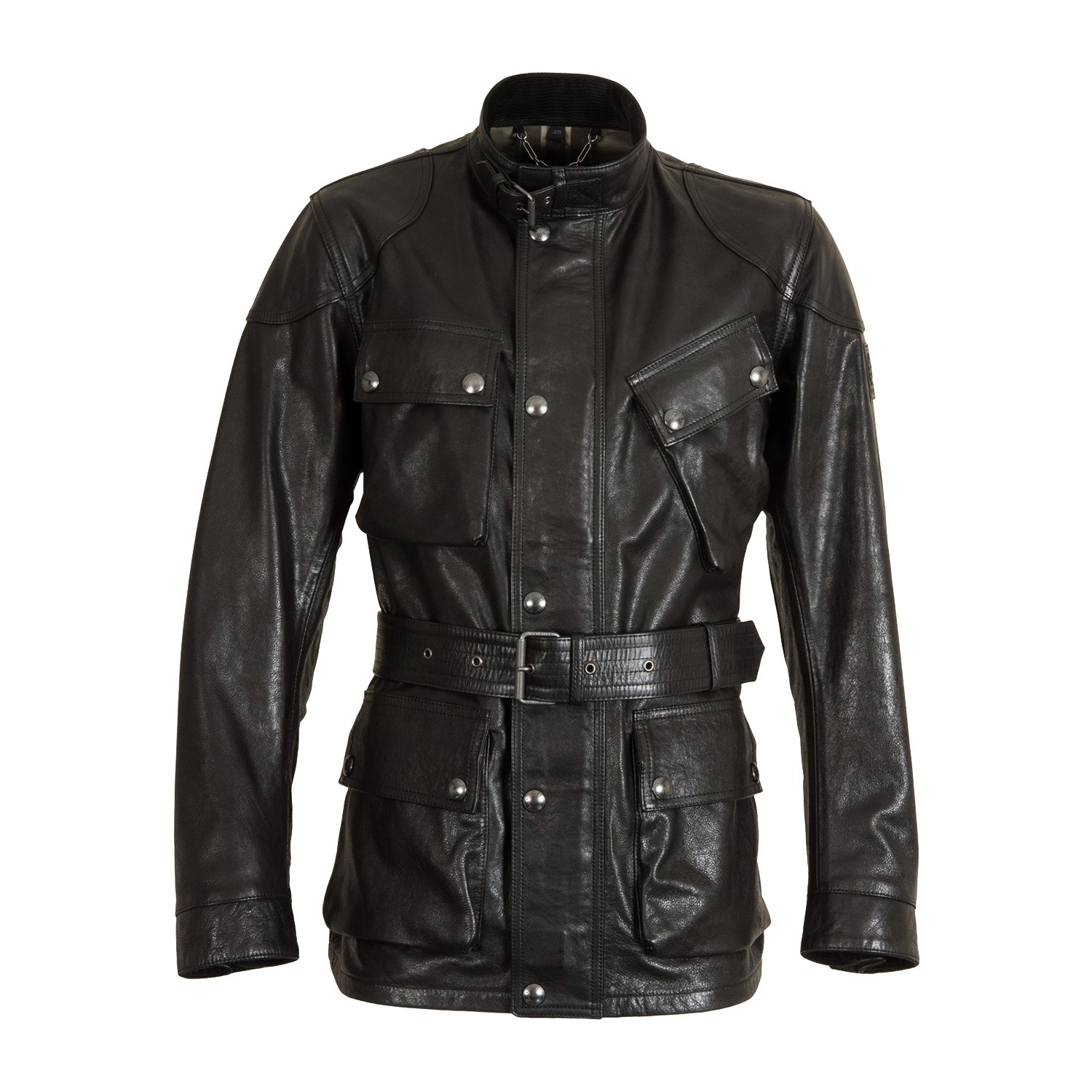 'Panther' Leather Jacket Black
