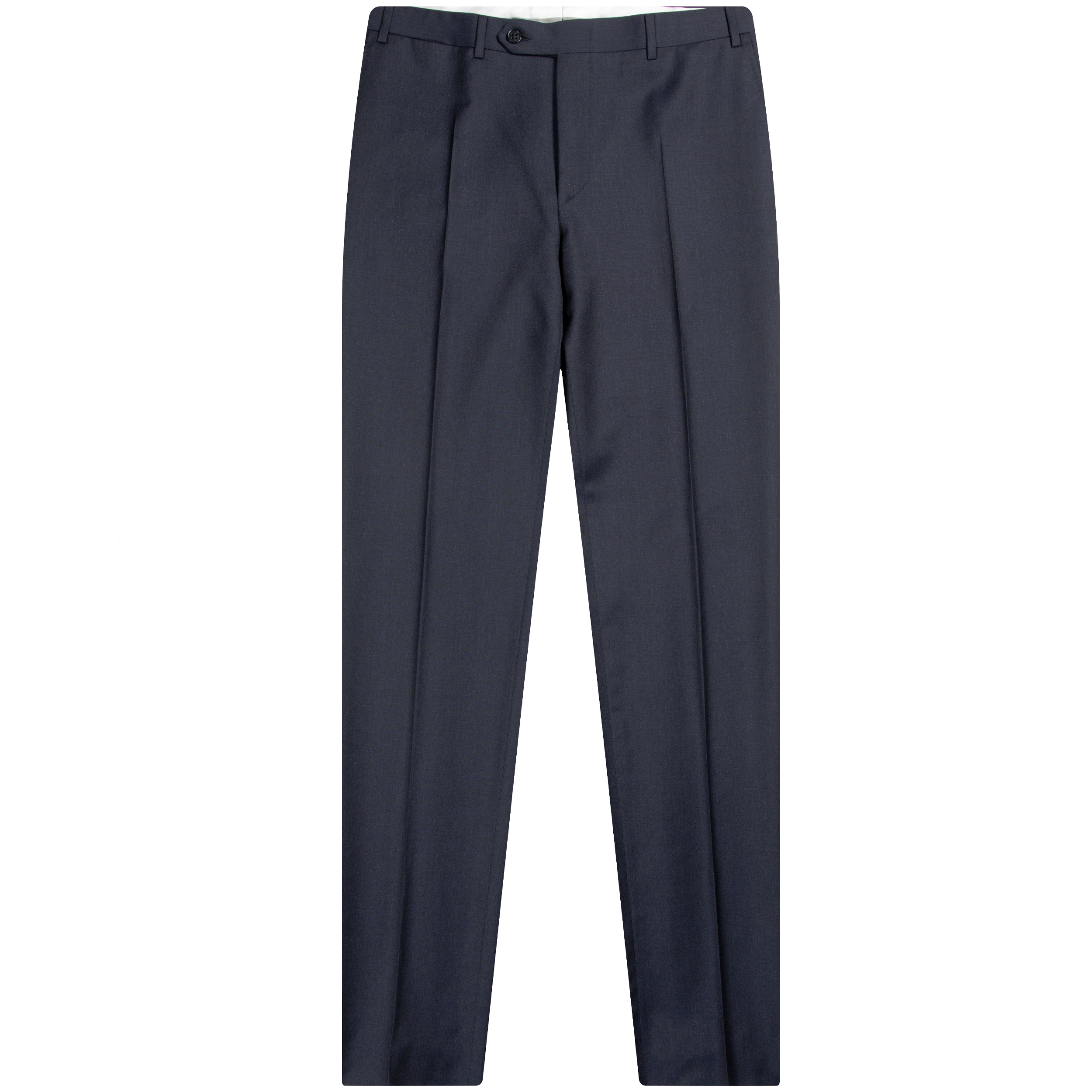 Canali Classic Wool Trouser Navy