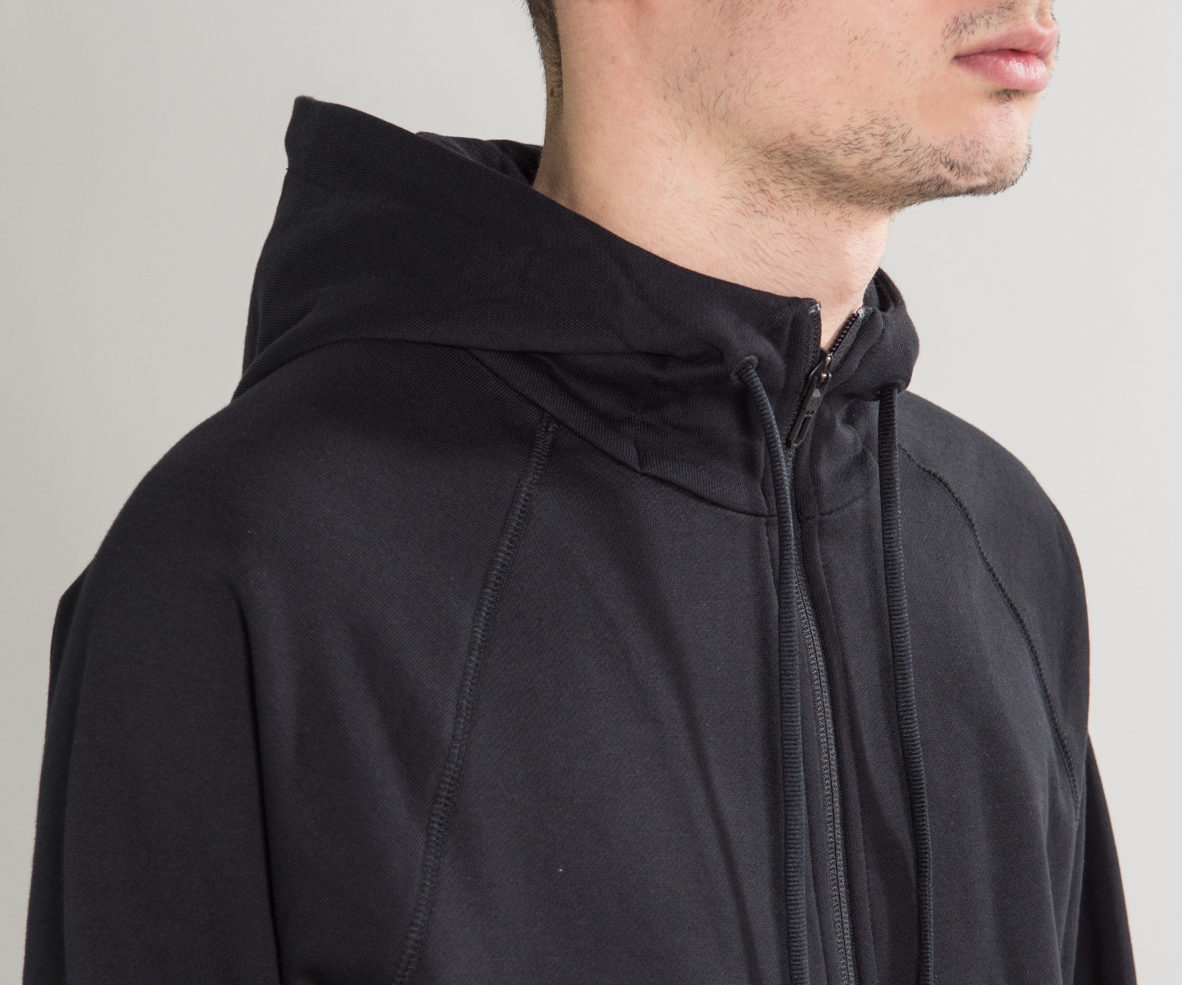 Y-3 Classic Hoodie With Back Logo Black