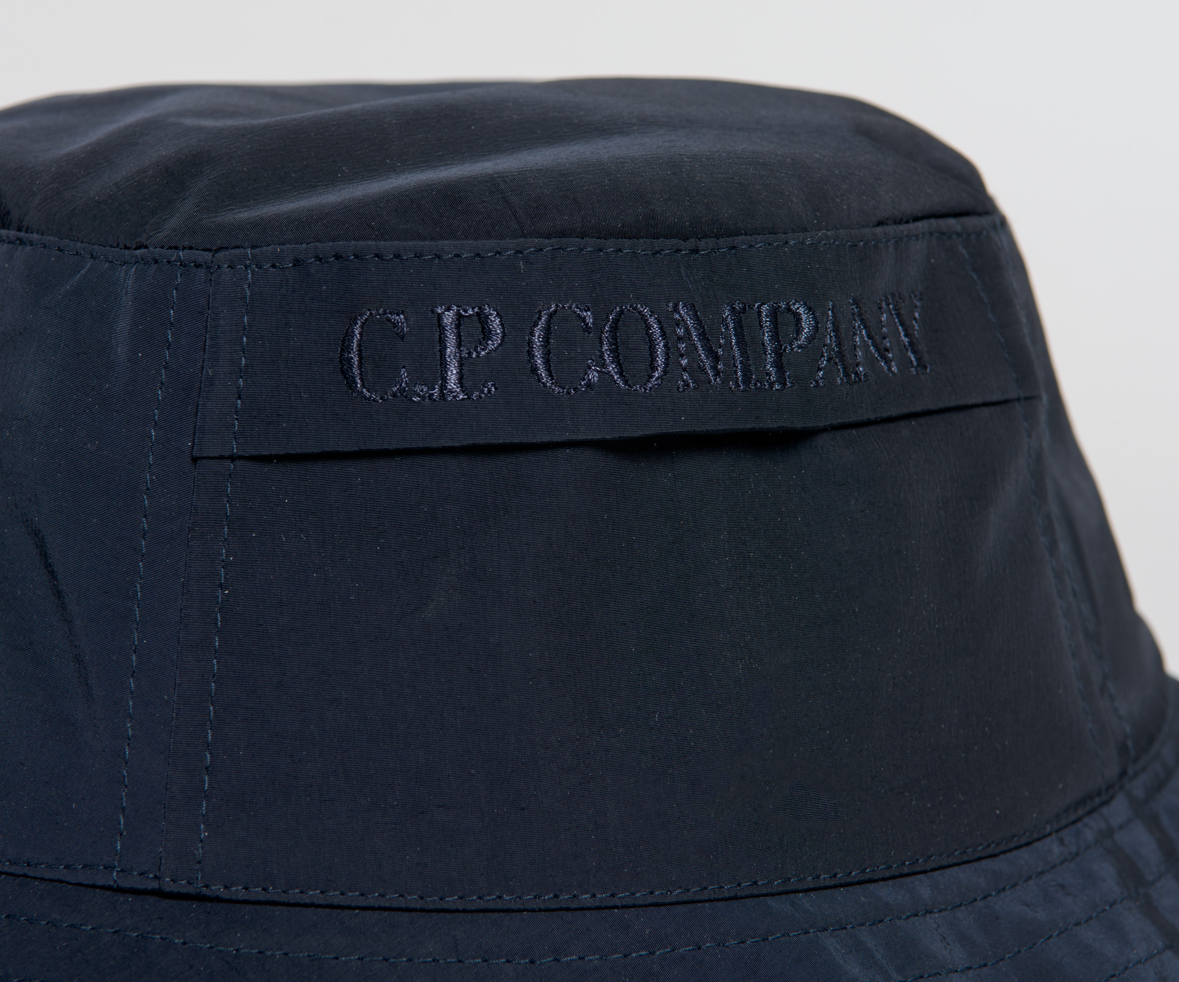 CP Company Chrome Bucket Hat Navy