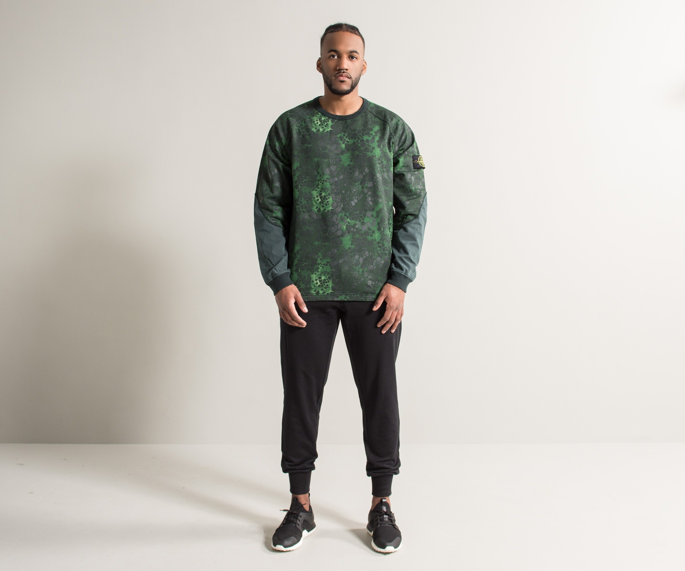 Stone Island 'Alligator Collection' Sweatshirt Emerald Green