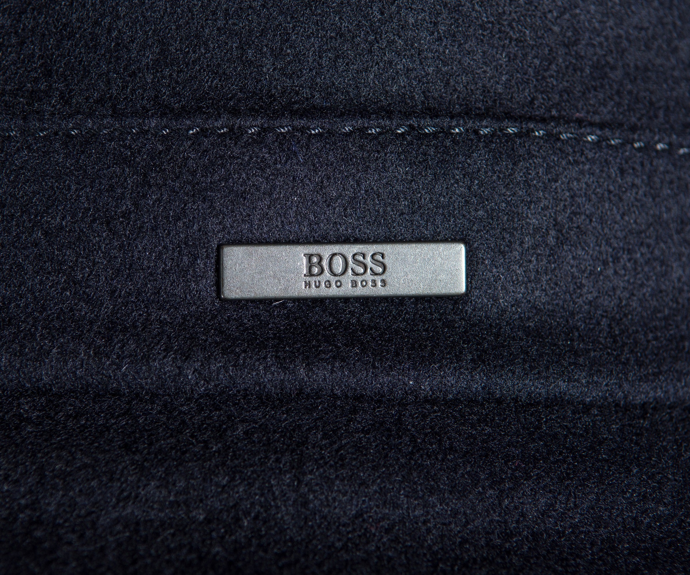 Hugo Boss AW18 Coxtan6 Overcoat With Inner Liner Navy