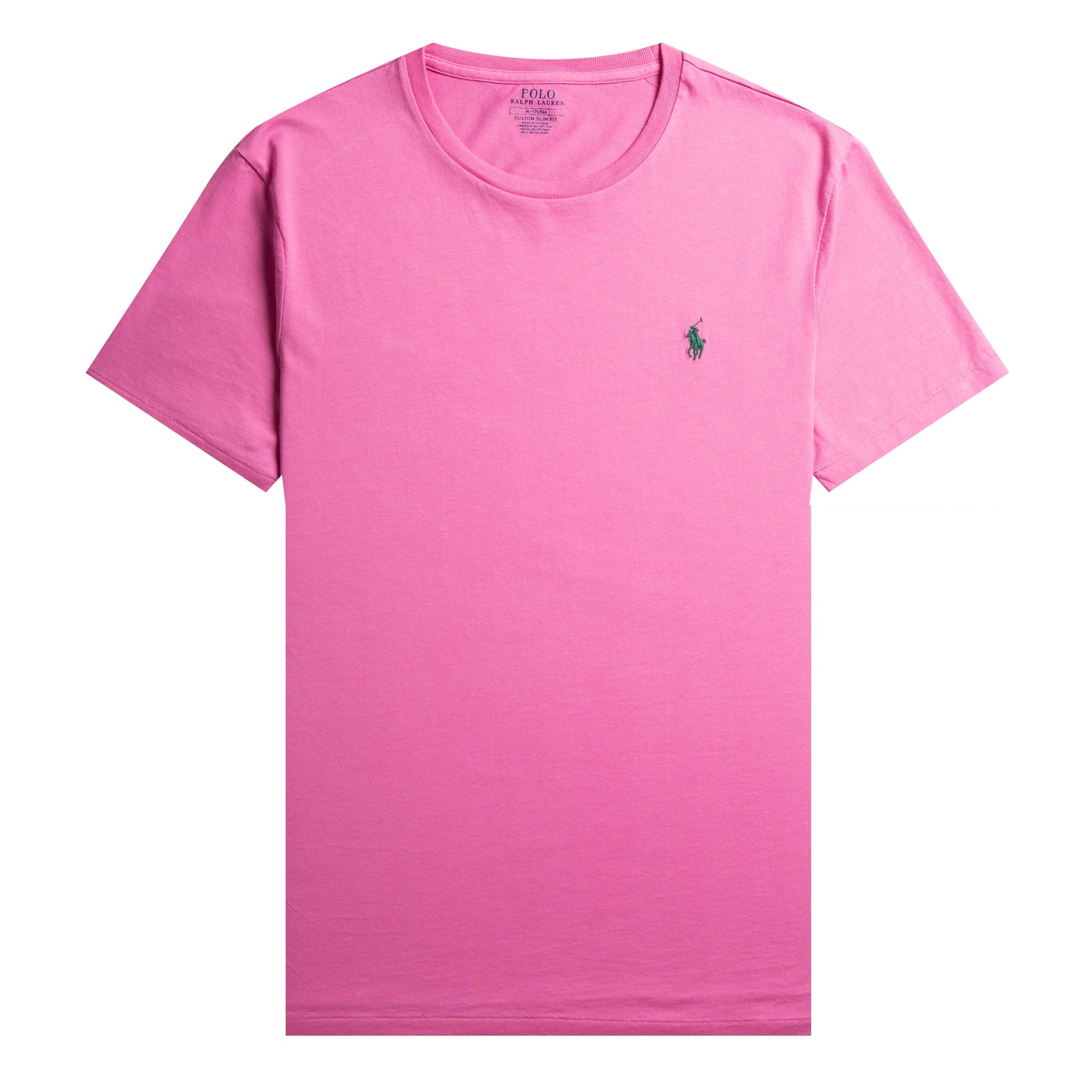 Polo Ralph Lauren Custom Slim Fit Crew Neck T-Shirt Pink