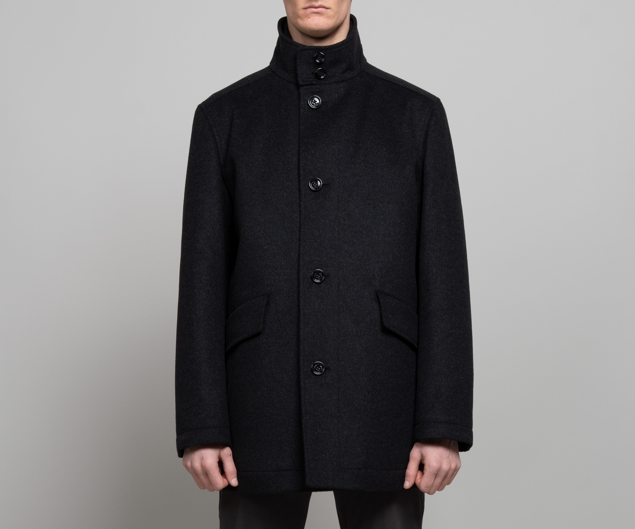 Cashmere Regular Fit Coat Hugo Boss Mens Coxtan 8 Wool 