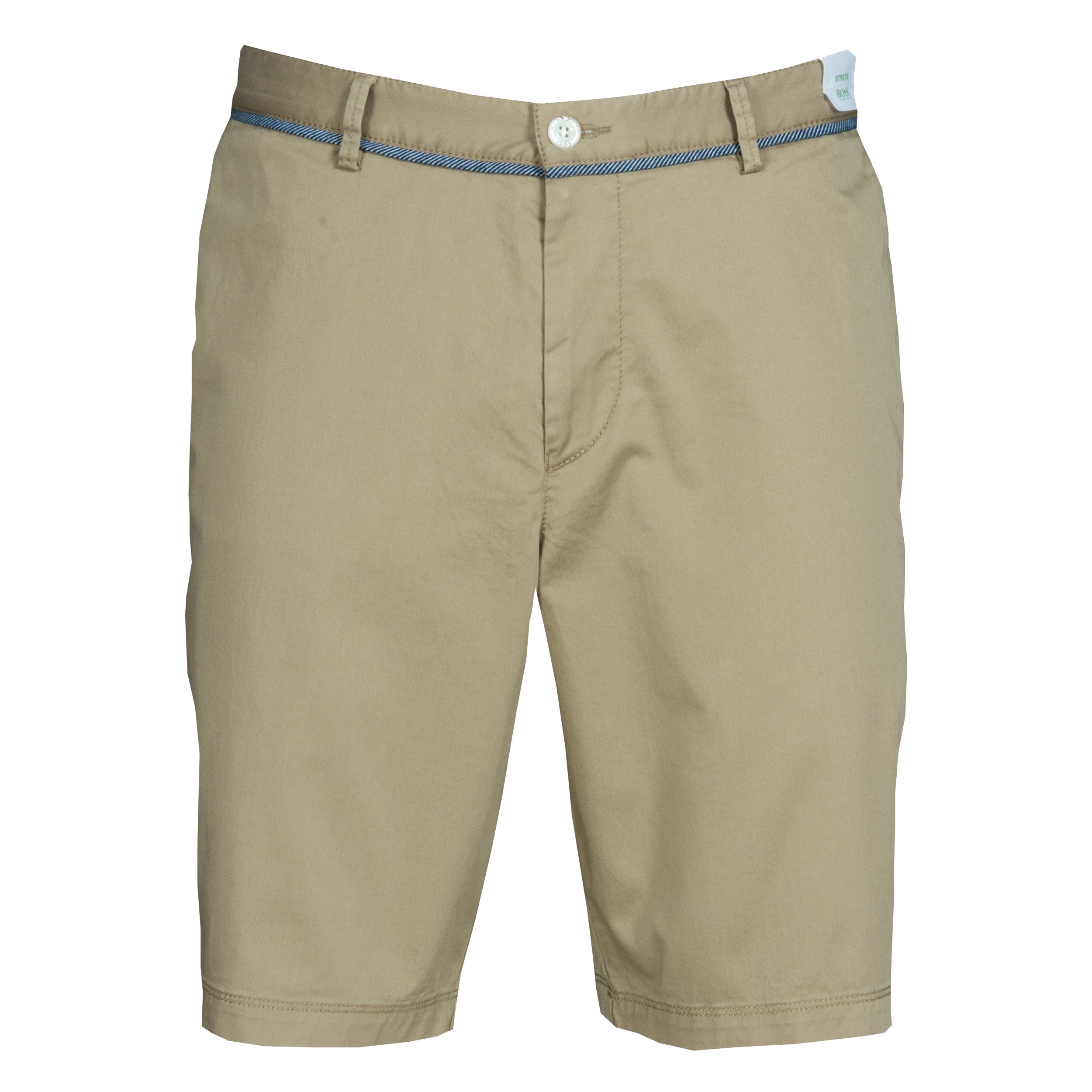 Green 'C-Clyde2-14-W' Classic Stretch Cotton Shorts