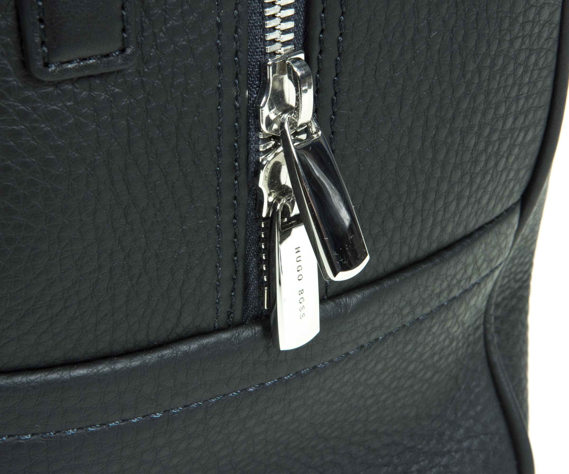 Hugo Boss Leather 'Traveller' Holdall Black