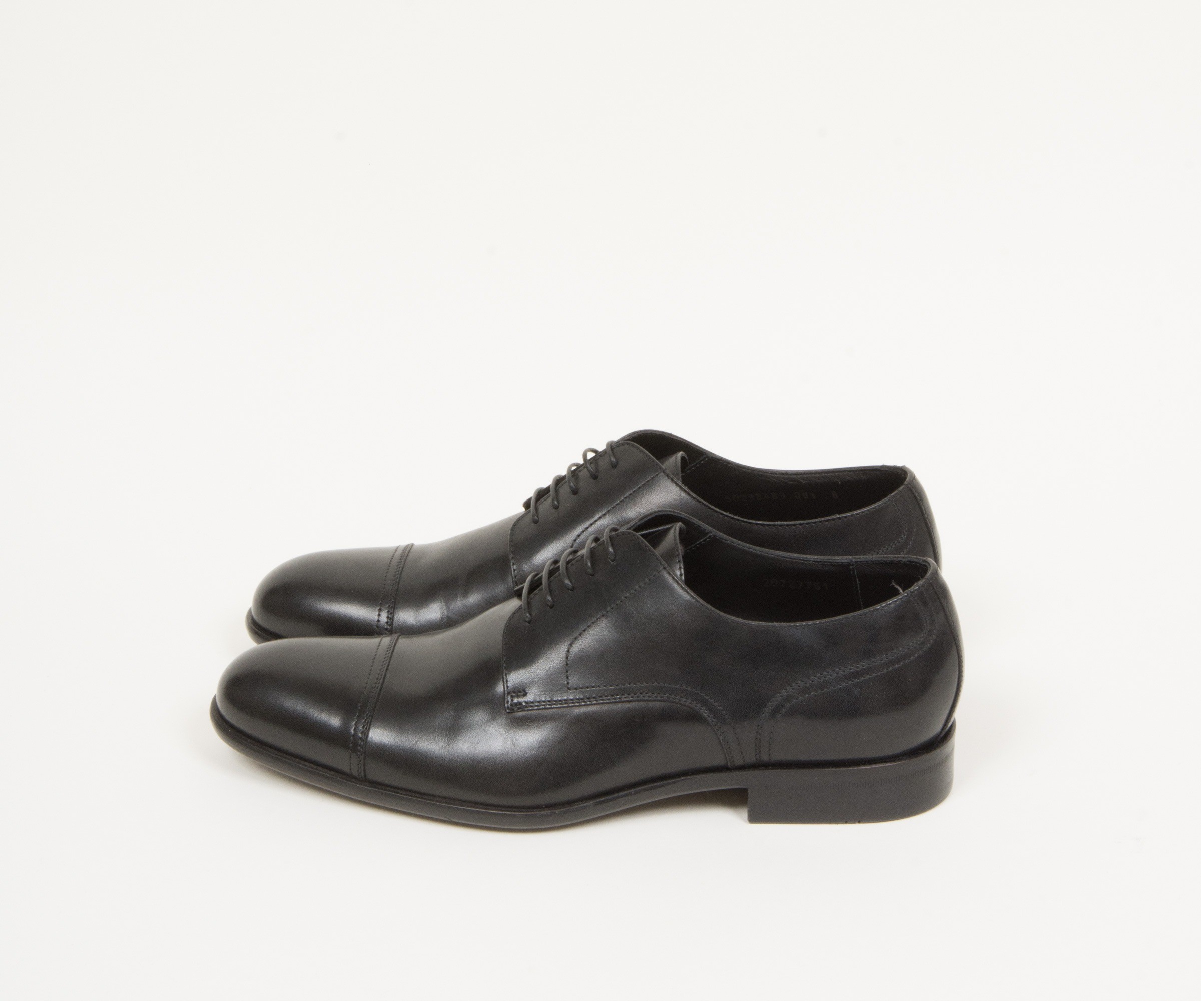 Hugo Leather Dress Oxford Lace Up Shoe Black