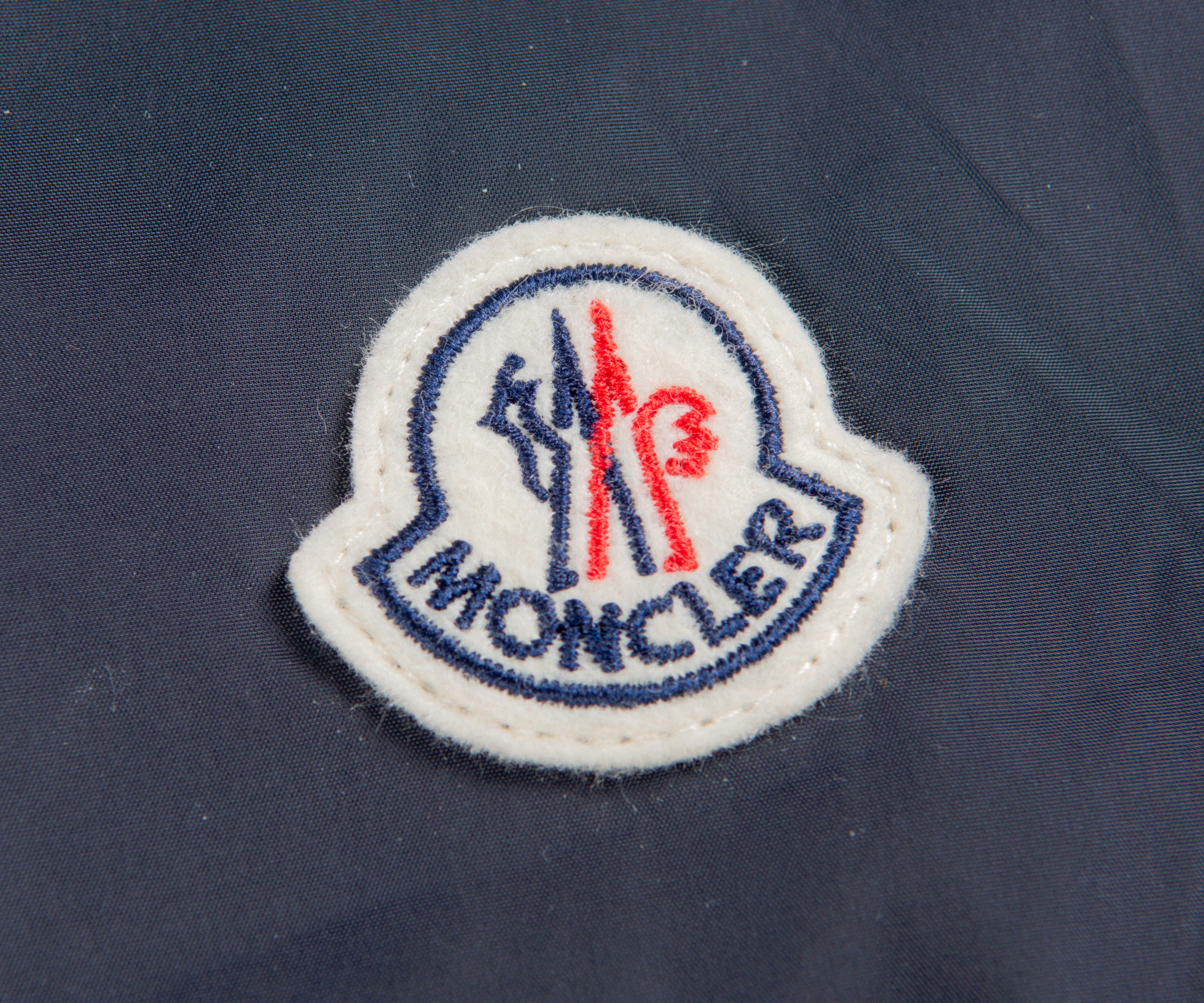 Moncler 'Seine' Double Tape Harrington Jacket Navy