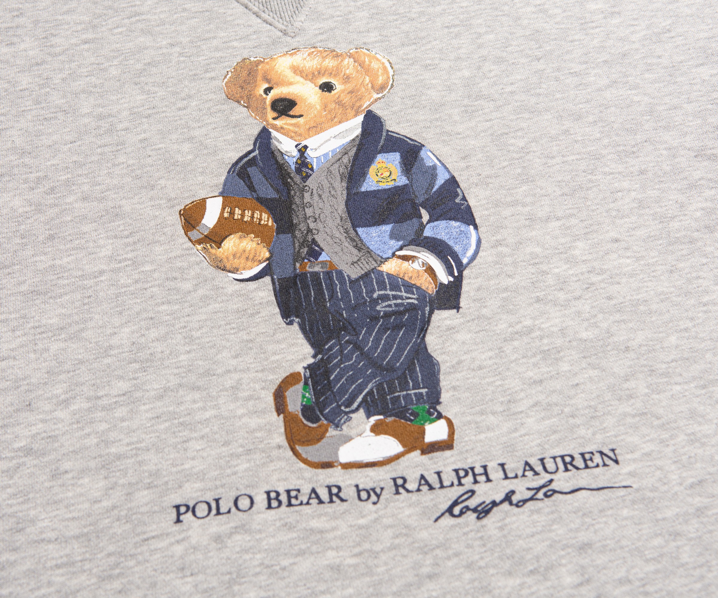 Polo Ralph Lauren Ralph Lauren Polo Bear Crew Neck Sweatshirt Grey Heather