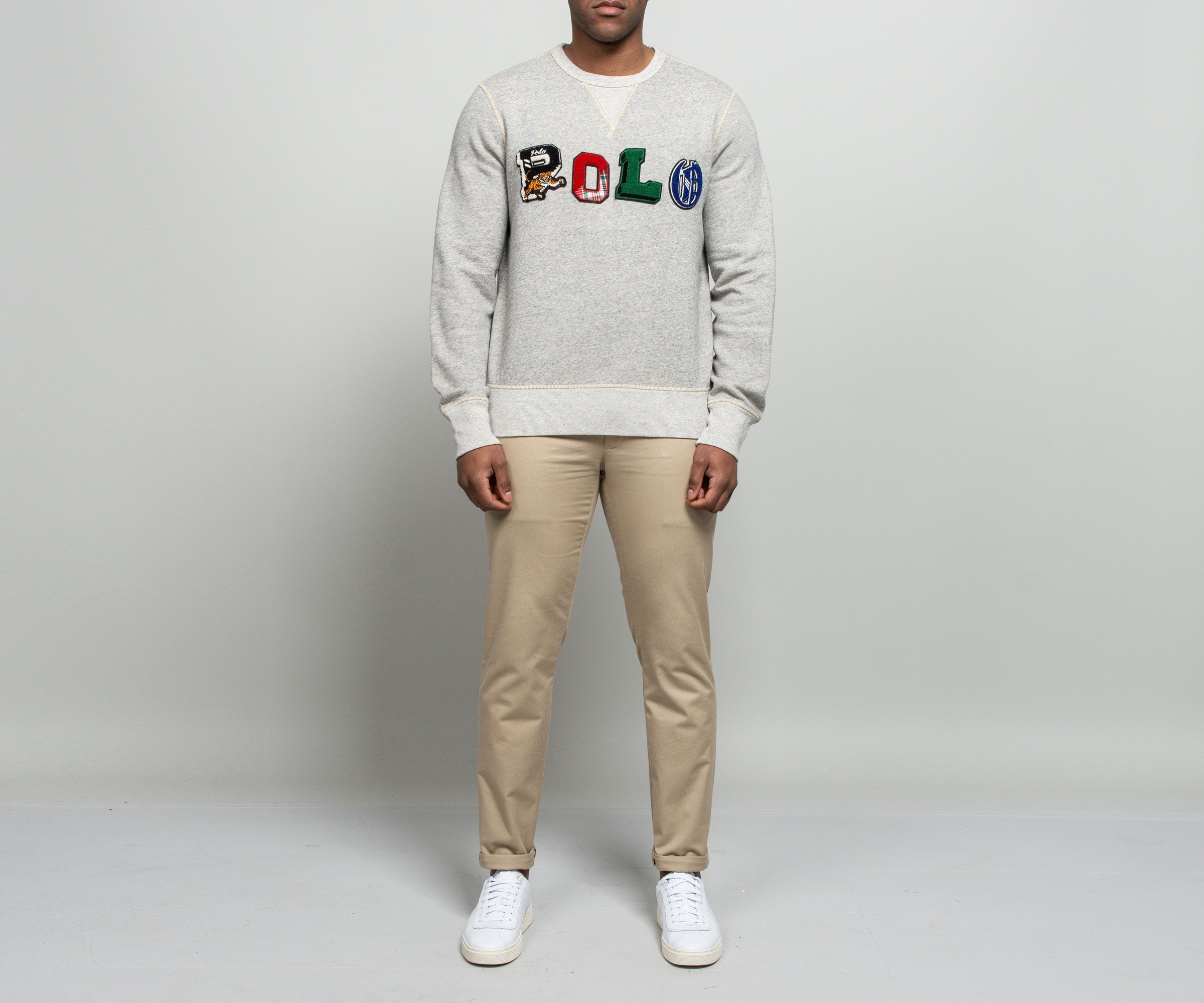 Polo Ralph Lauren Polo Fleece Graphic Sweatshirt Grey