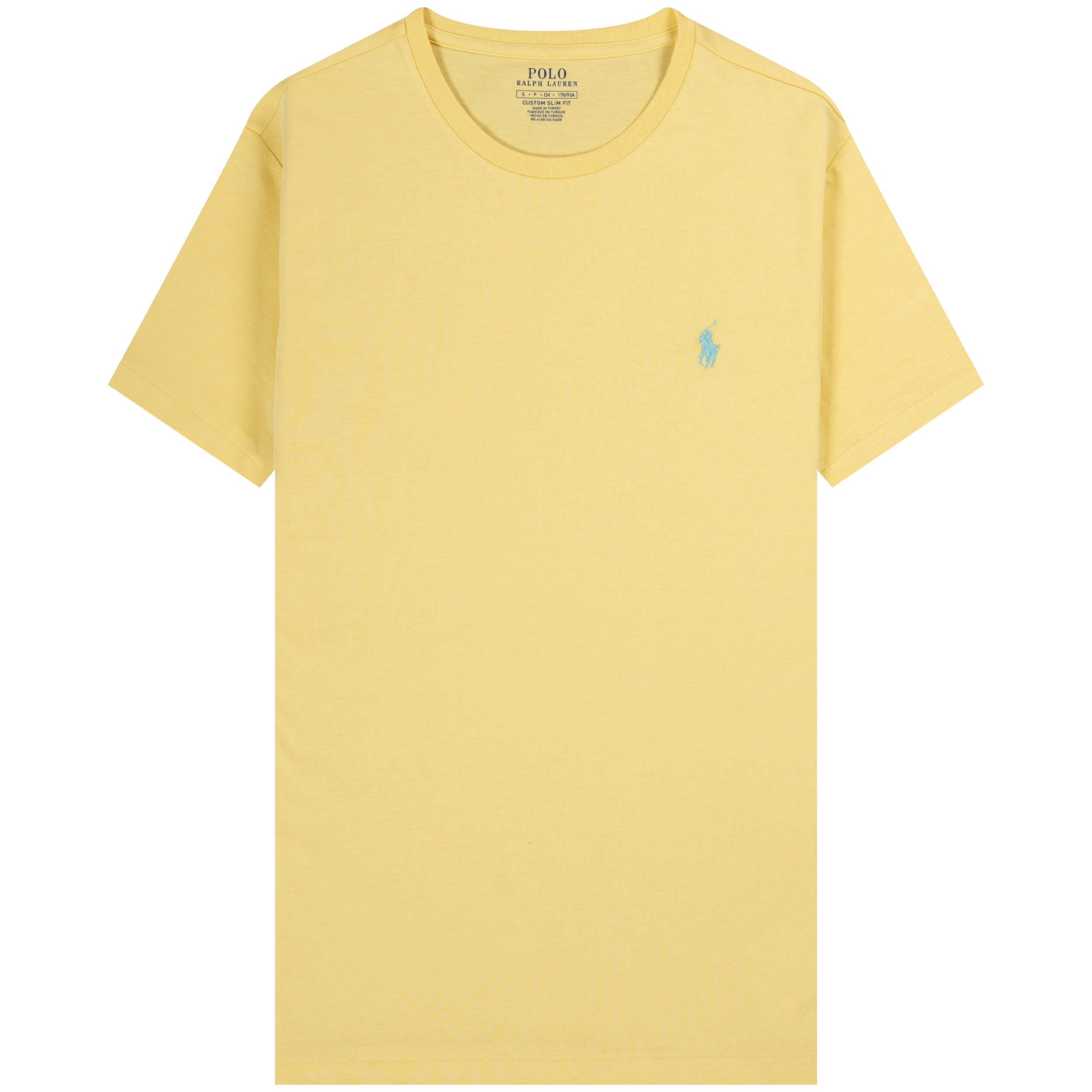 Polo Ralph Lauren 'Slim Fit' Cotton T-Shirt Yellow