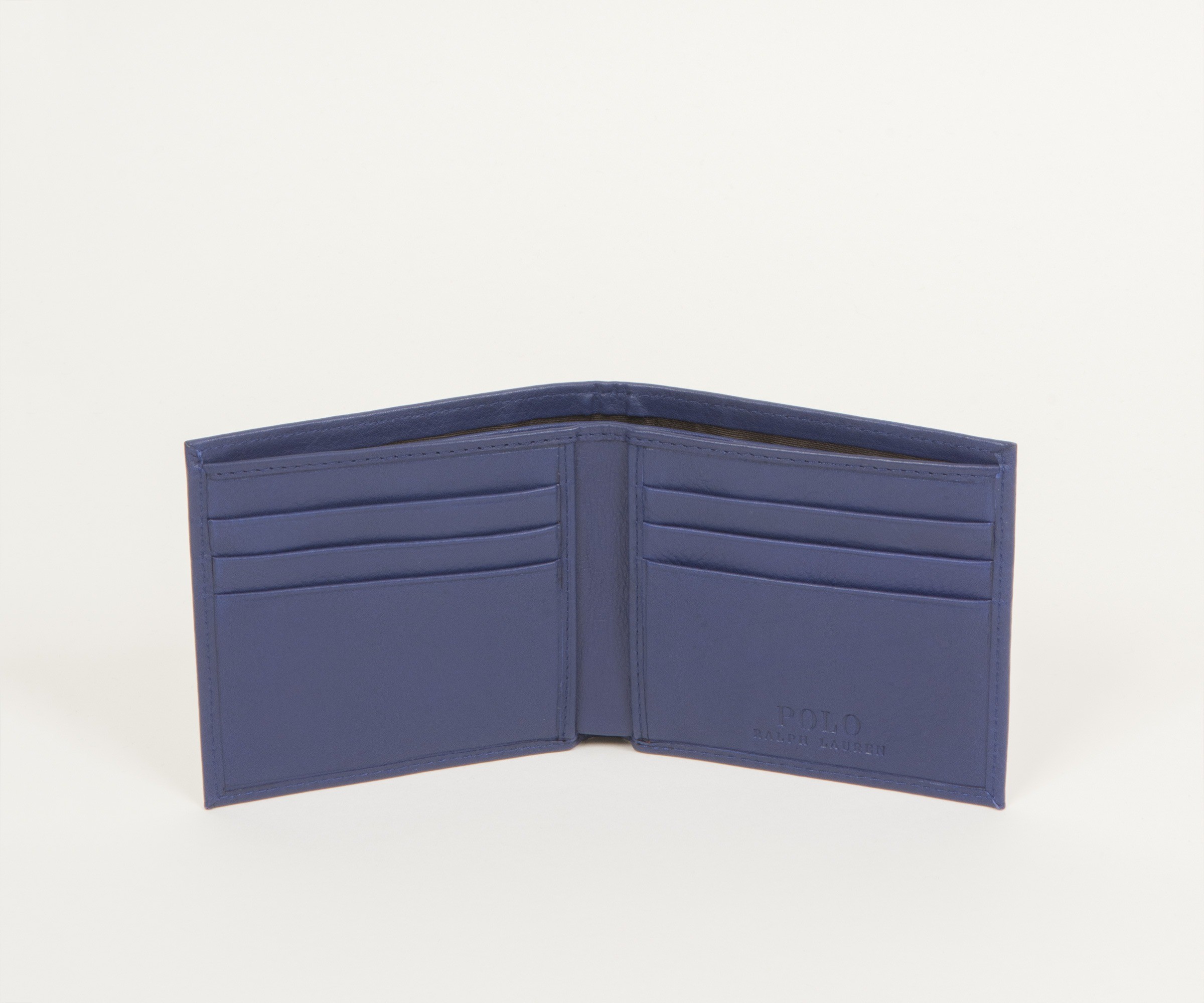 Polo Ralph Lauren Classic Billfold Wallet Cobalt Blue