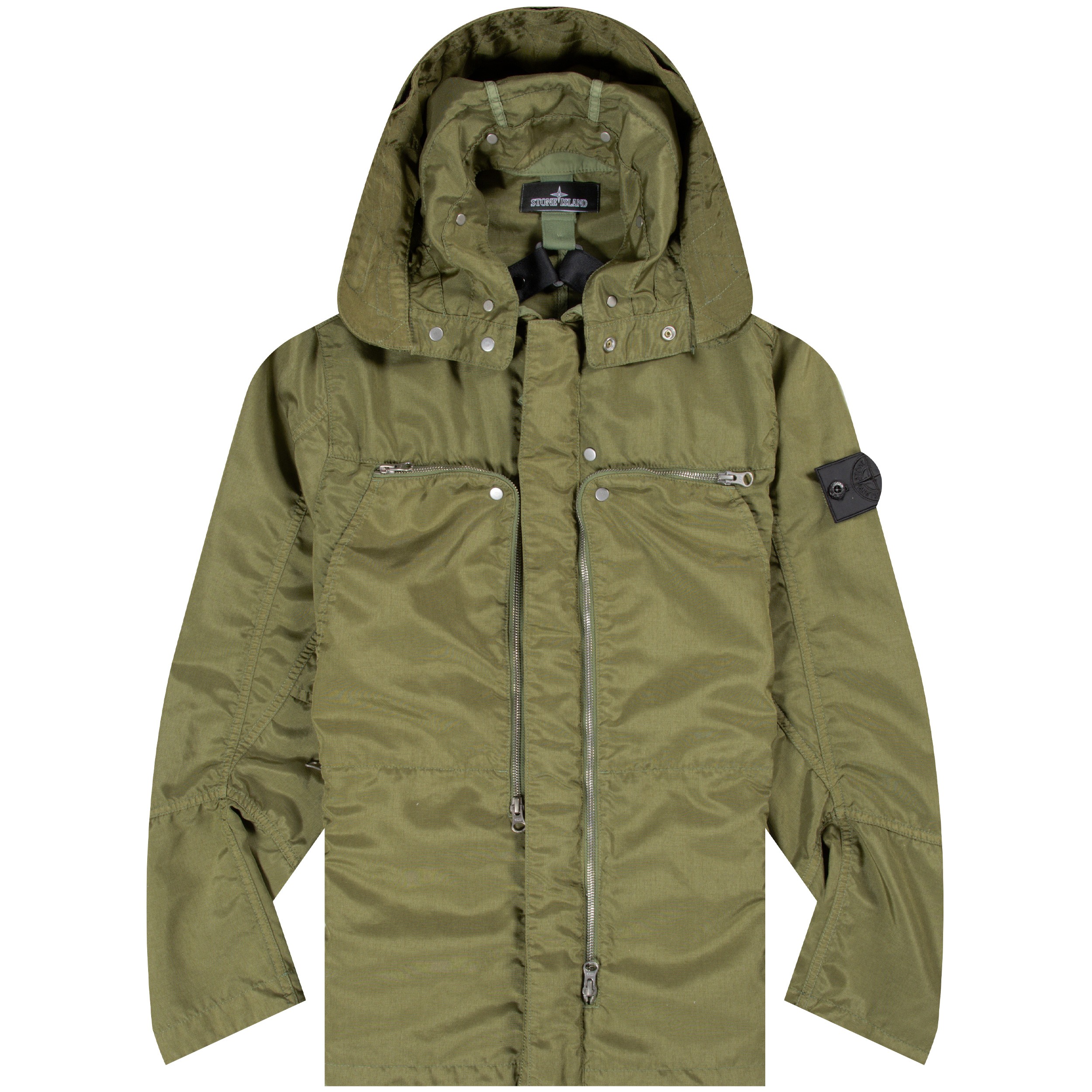 Stone Island Shadow Project 'Hollowcore Poly Light' Hooded Parka Jacket ...