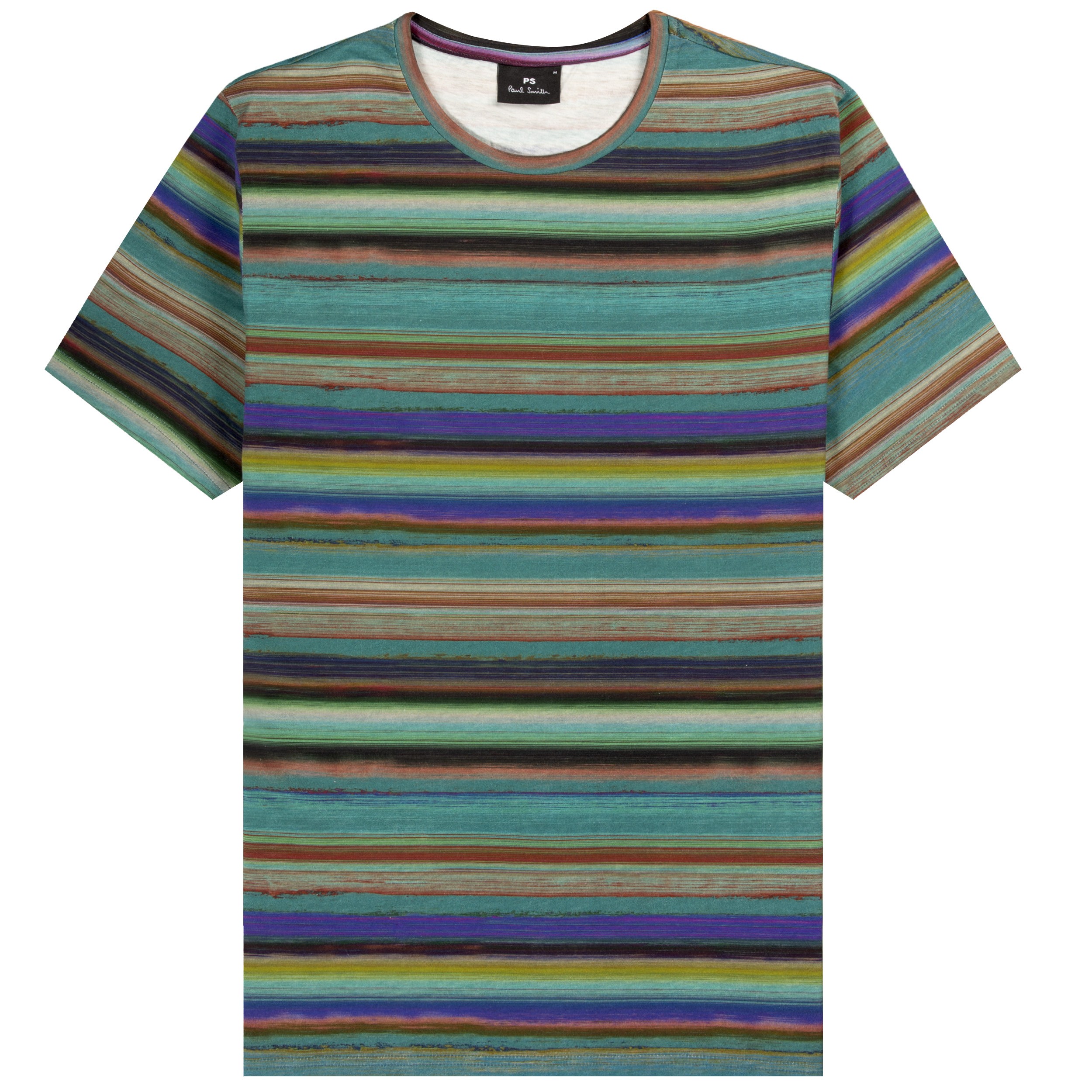 Smith PS Painted Stripe T-Shirt Petrol