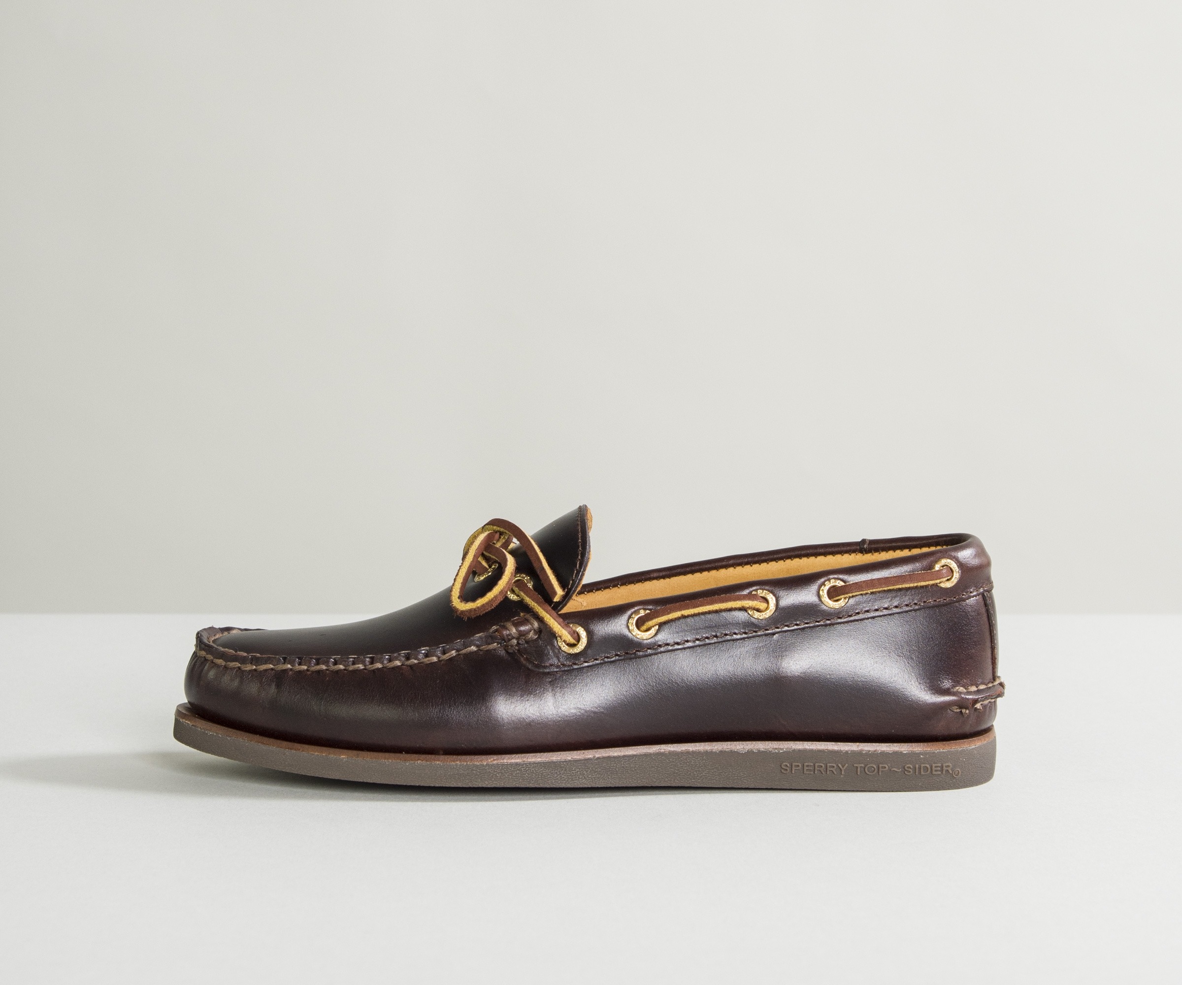 Sperry 'Top-Sider' Gold Cup Luxury Deck Shoes Amaretto
