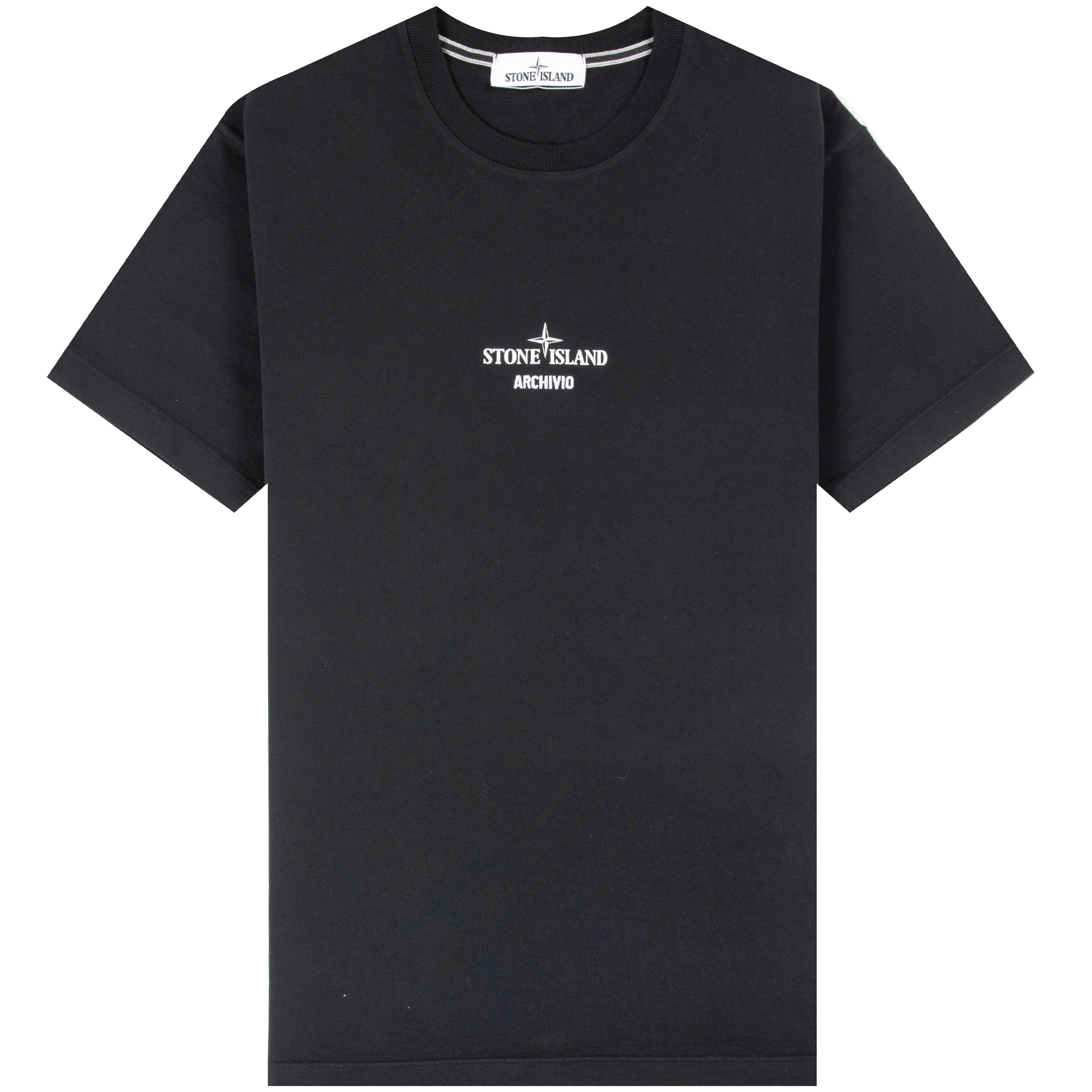 Stone Island 'Archivio' Print T-Shirt Black