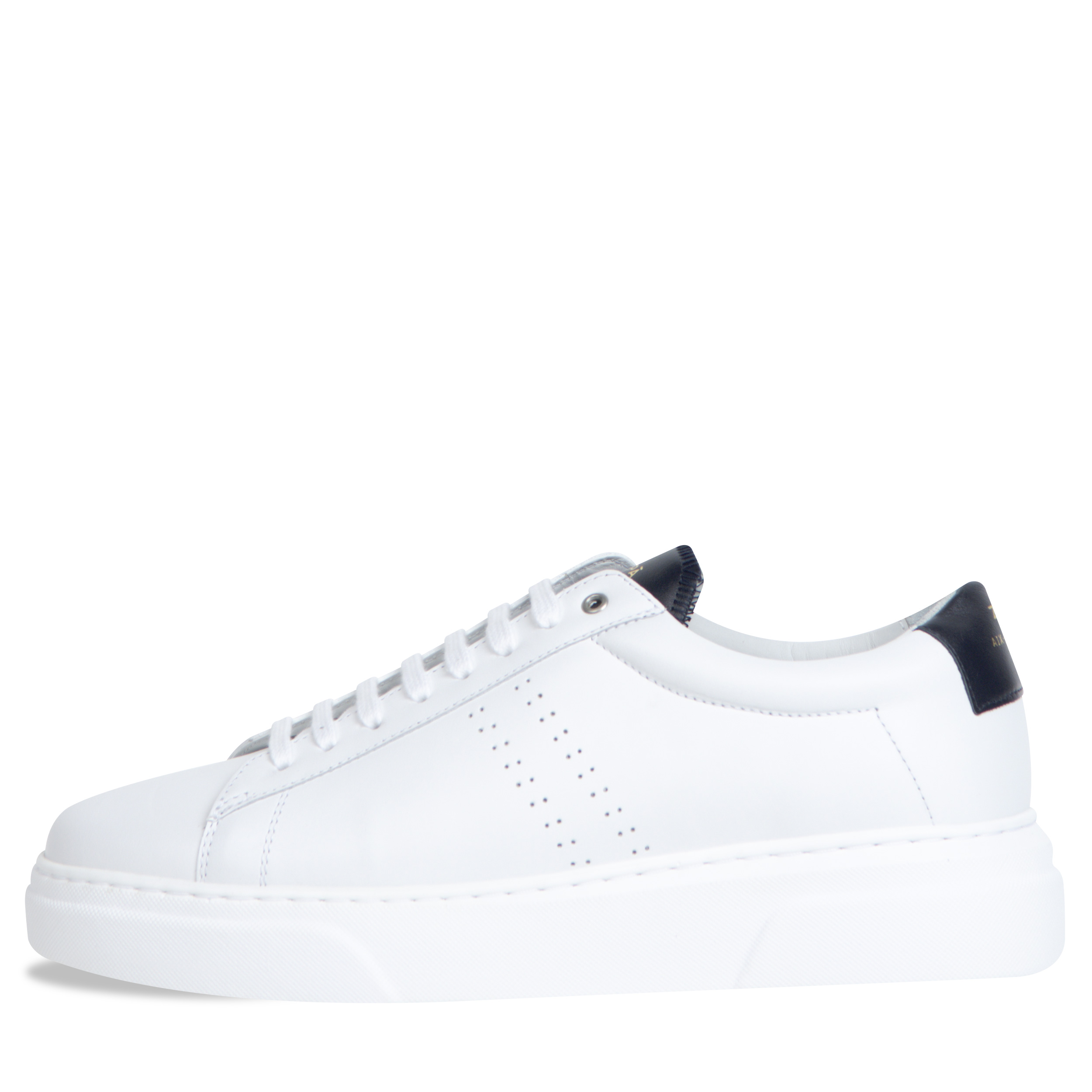 ZESPA ’ZSP4VH’ Leather Sneaker White And Navy
