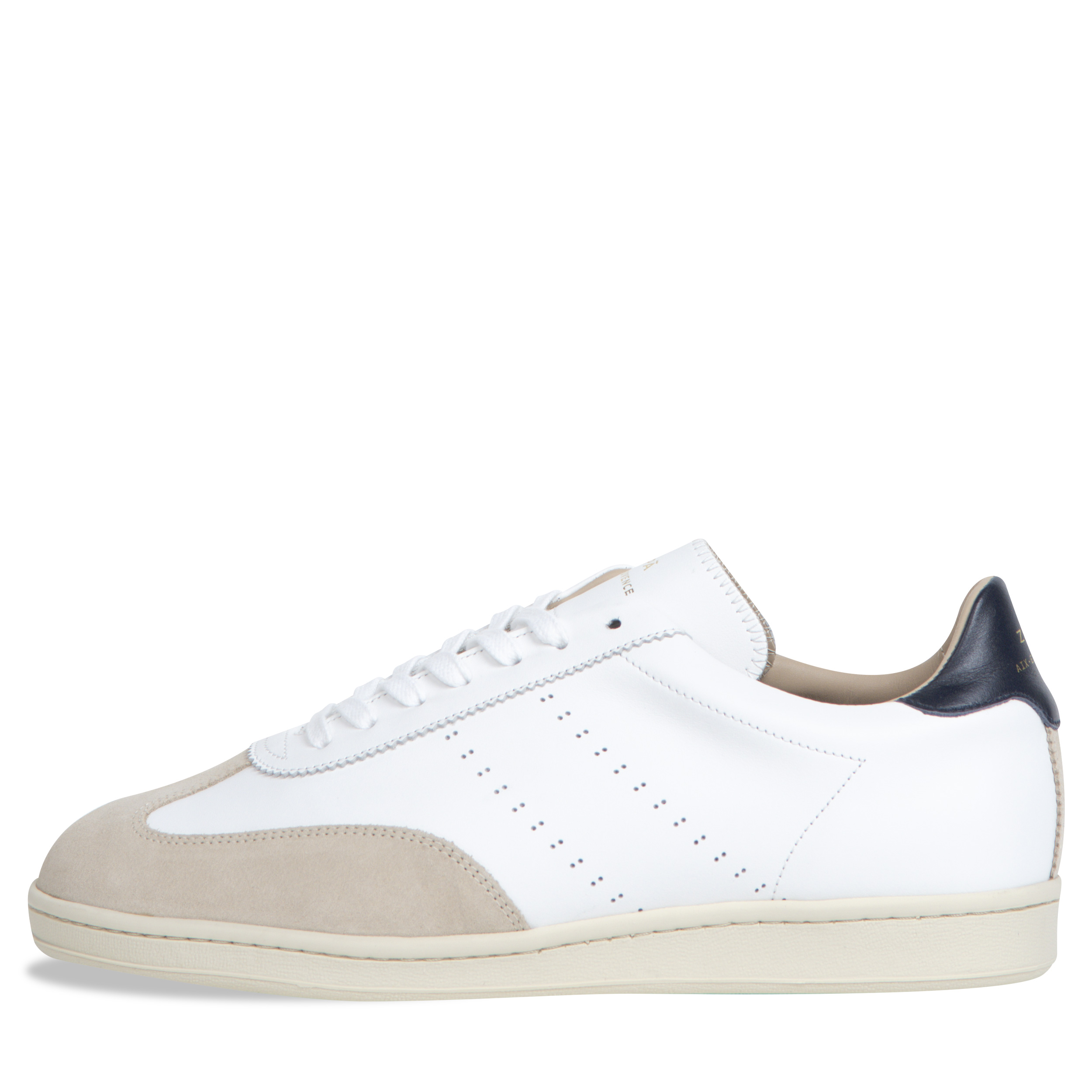 ZESPA ’ZSPGT’ Leather Sneaker White And Navy