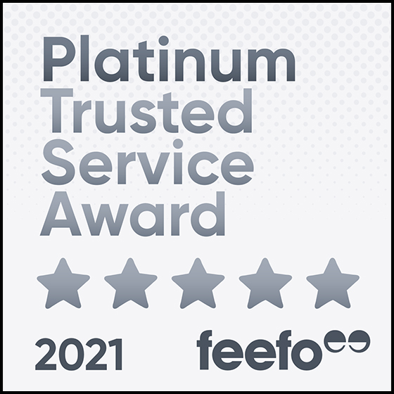 Pockets receives Feefo Platinum Trusted Service Award 2021